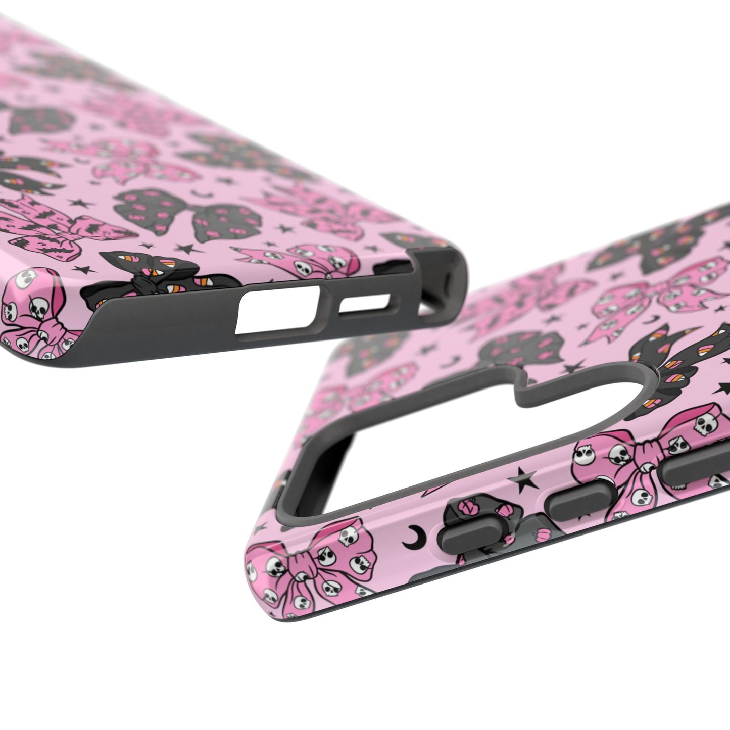 Pink Halloween Bows Samsung Case - Regular