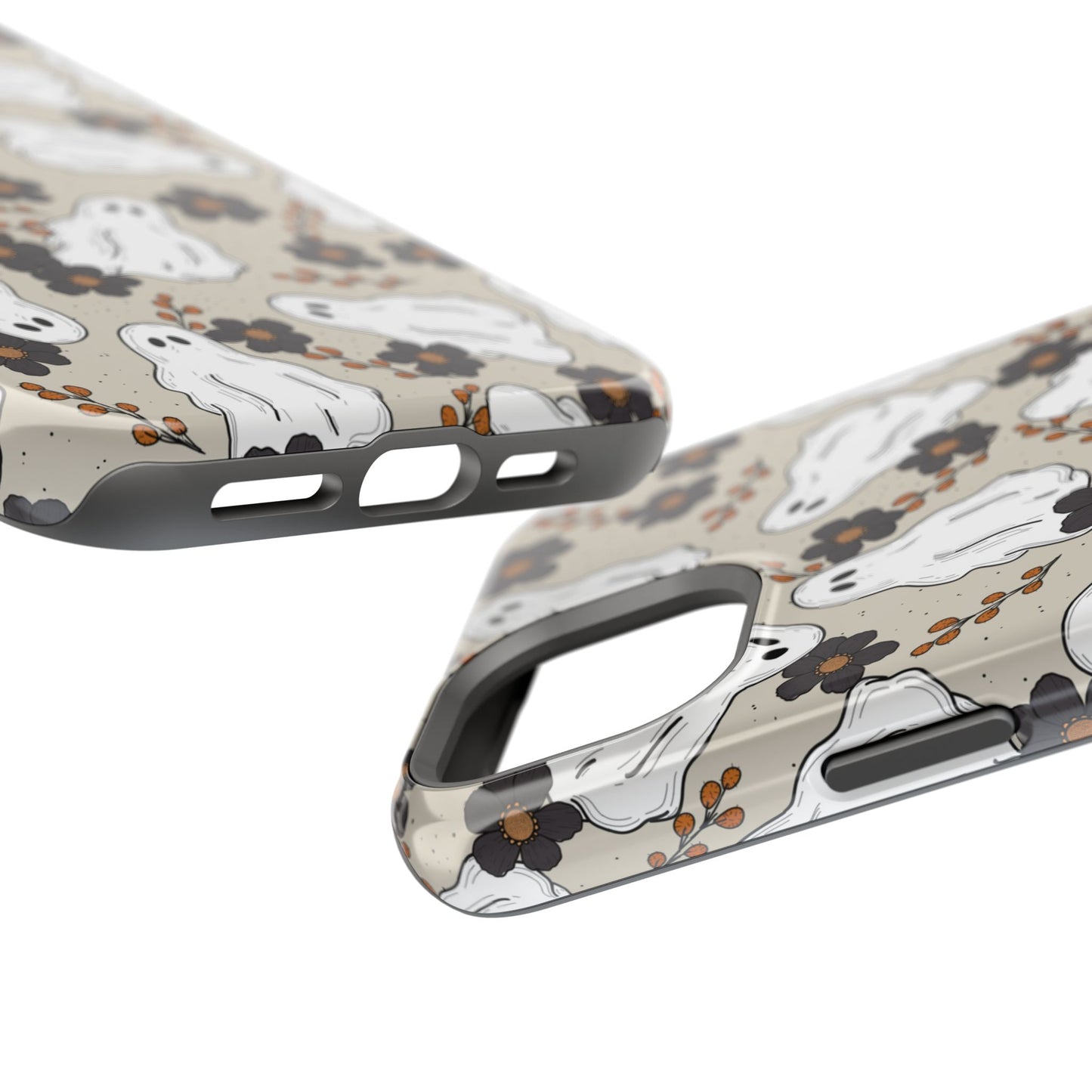 Ghostly Floral iPhone Case - MagSafe