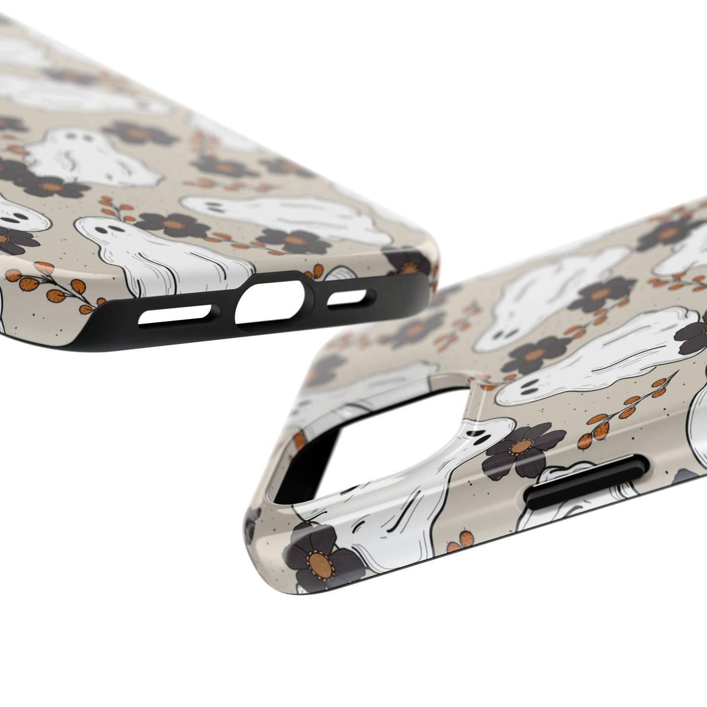 Ghostly Floral iPhone Case - Regular