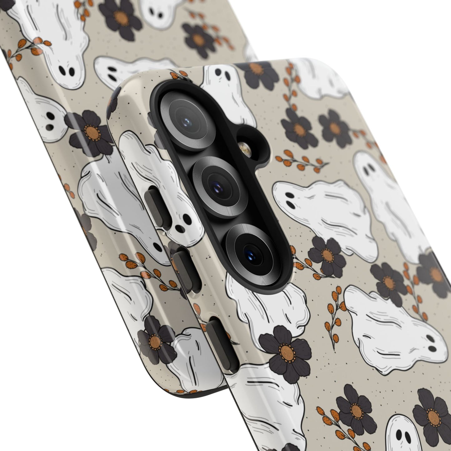 Ghostly Floral Phone Case Samsung- Regular