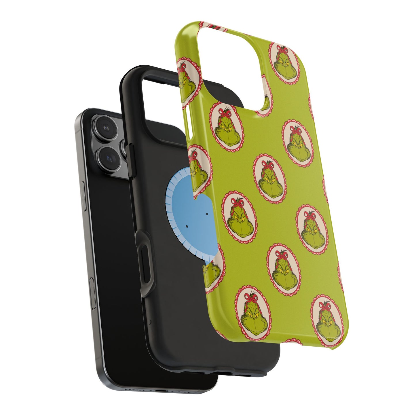 Grinch-Themed Magnetic Phone Case