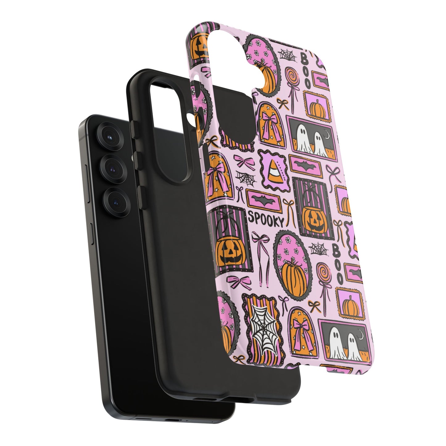 Spooky Halloween Frames Samsung Case - Regular