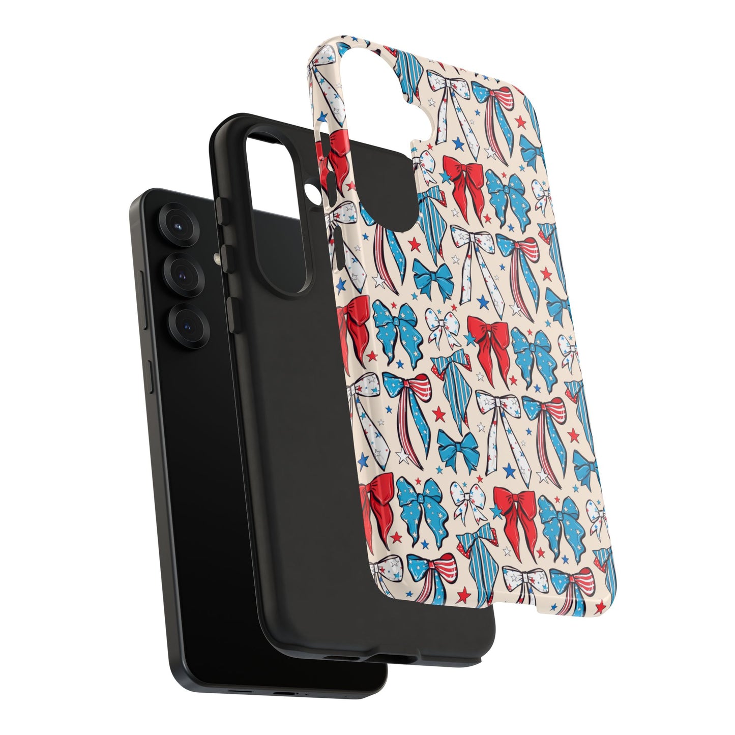 Patriotic Bows Samsung Case- Regular