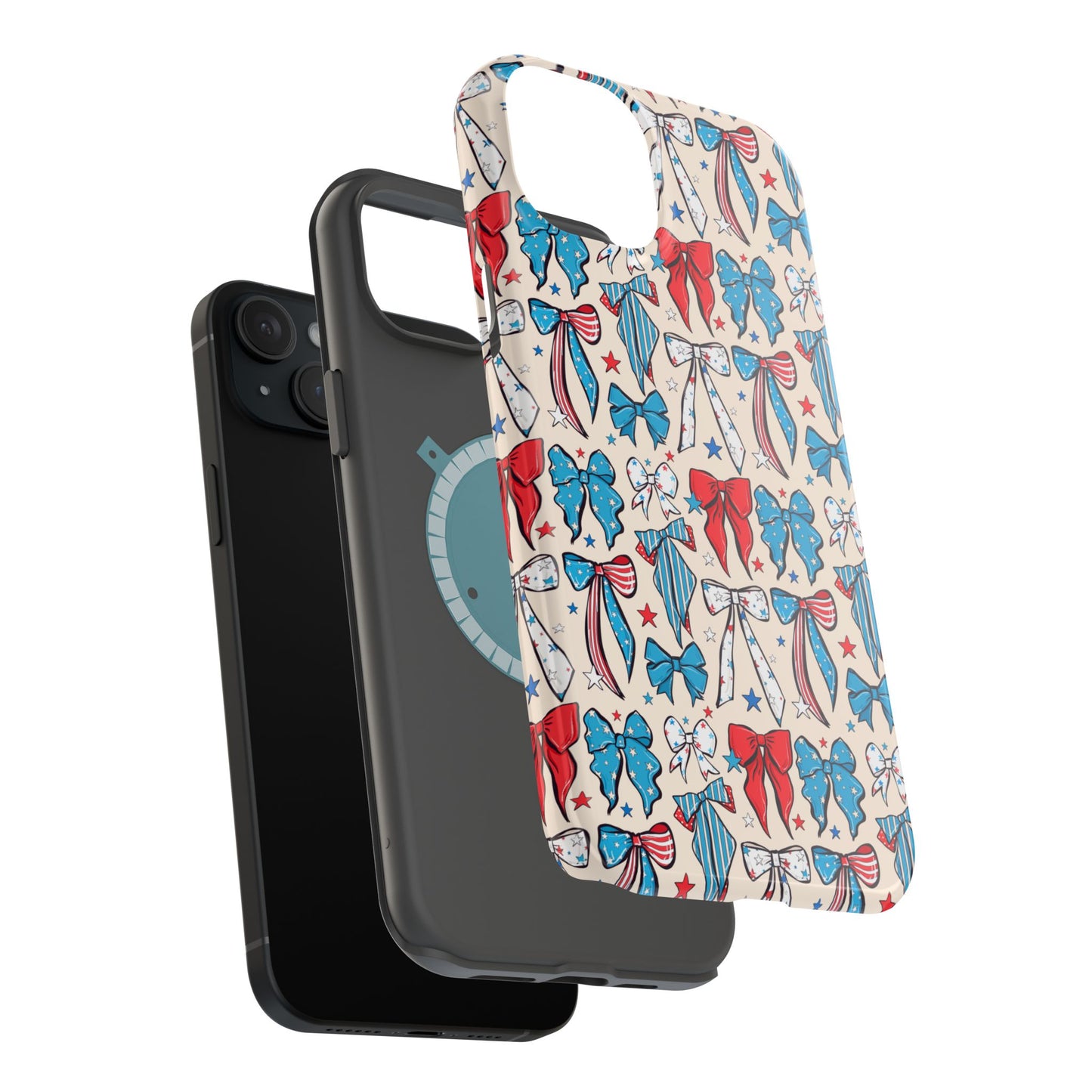 Patriotic Bows iPhone Case - MagSafe