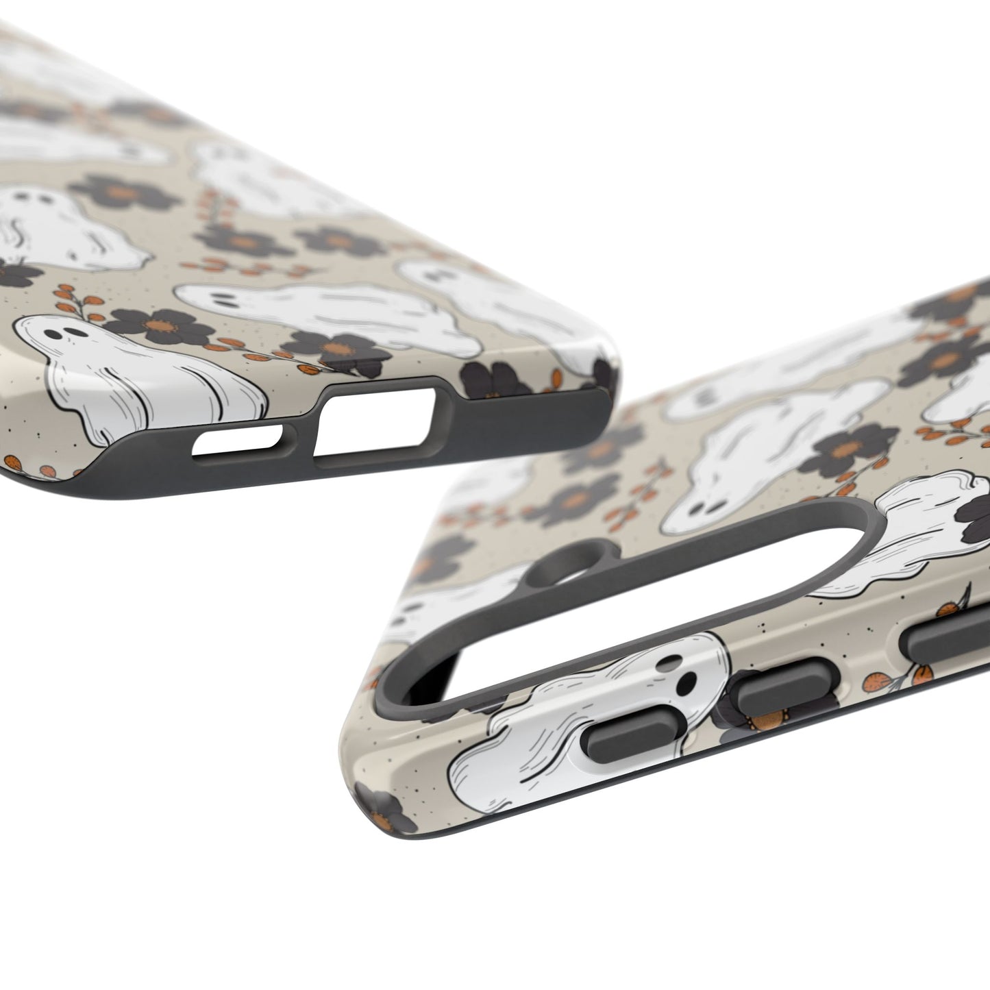 Ghostly Floral Phone Case Samsung- Regular