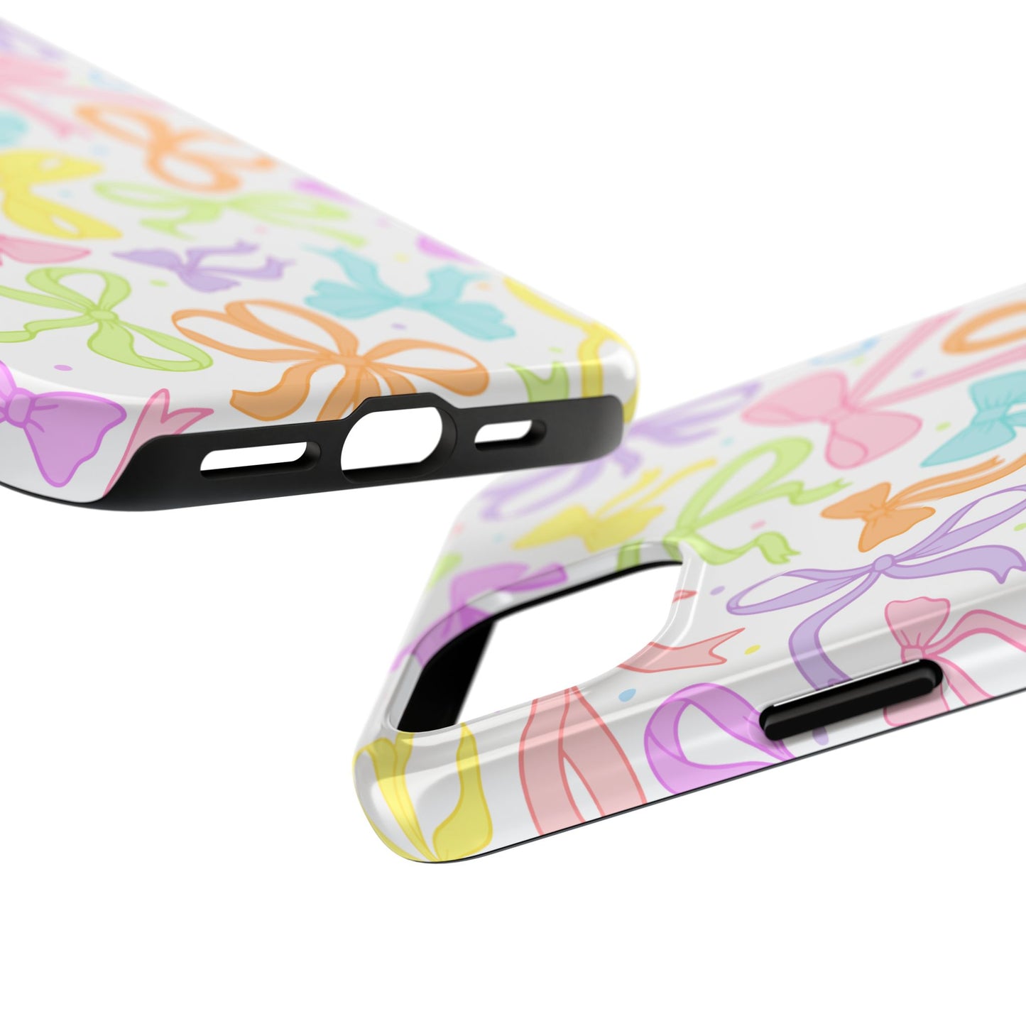 Pastel Bows iPhone Case - Regular