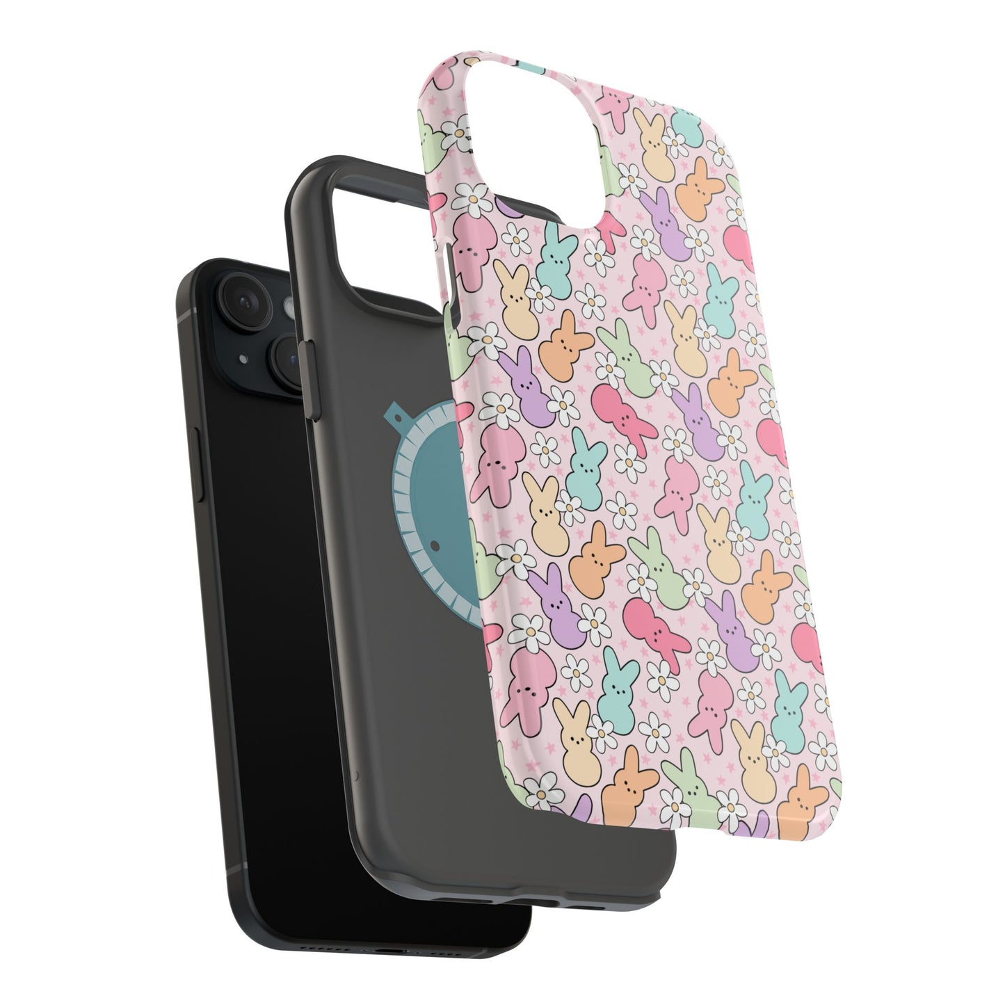 Colorful Bunny iPhone Case - MagSafe