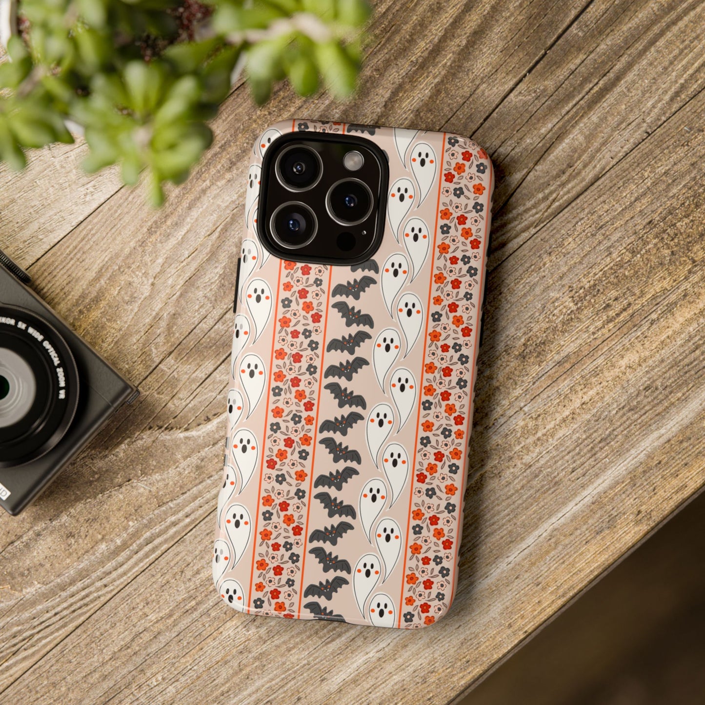 Floral Halloween iPhone Case - Regular