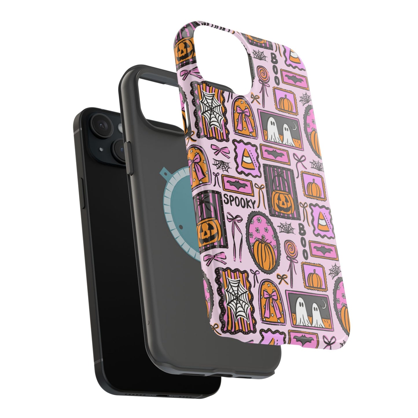 Spooky Halloween Frames iPhone Case - MagSafe