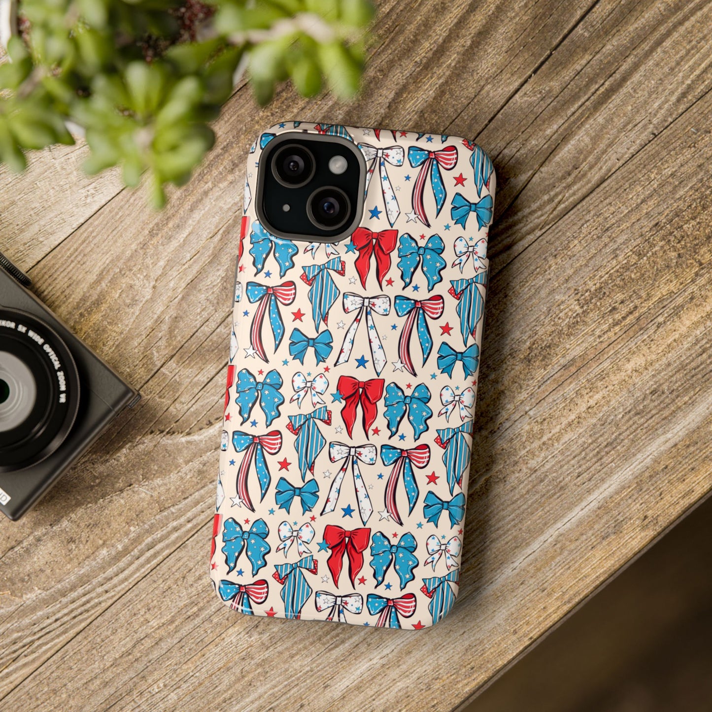 Patriotic Bows iPhone Case - MagSafe