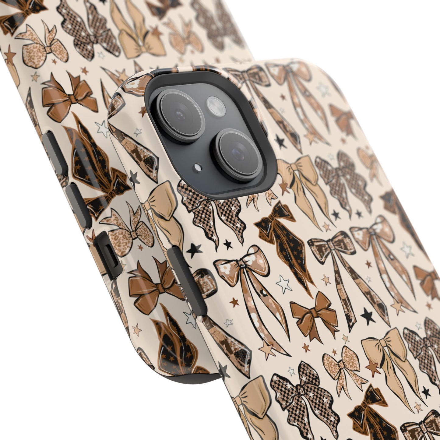 Neutral Bows iPhone Case - MagSafe