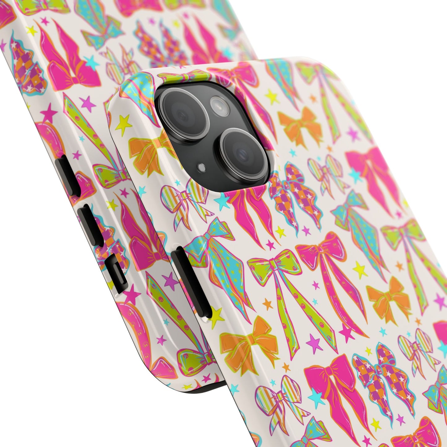 Neon Bows iPhone Case - Regular
