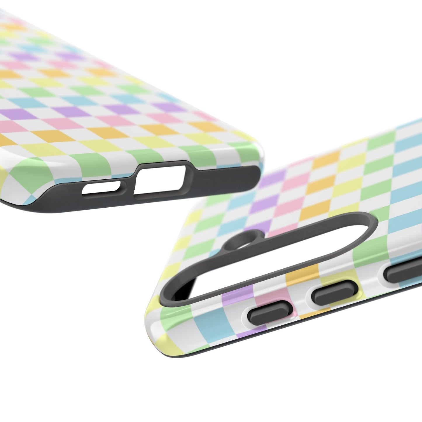 Pastel Checkered Phone Case Samsung - Regular