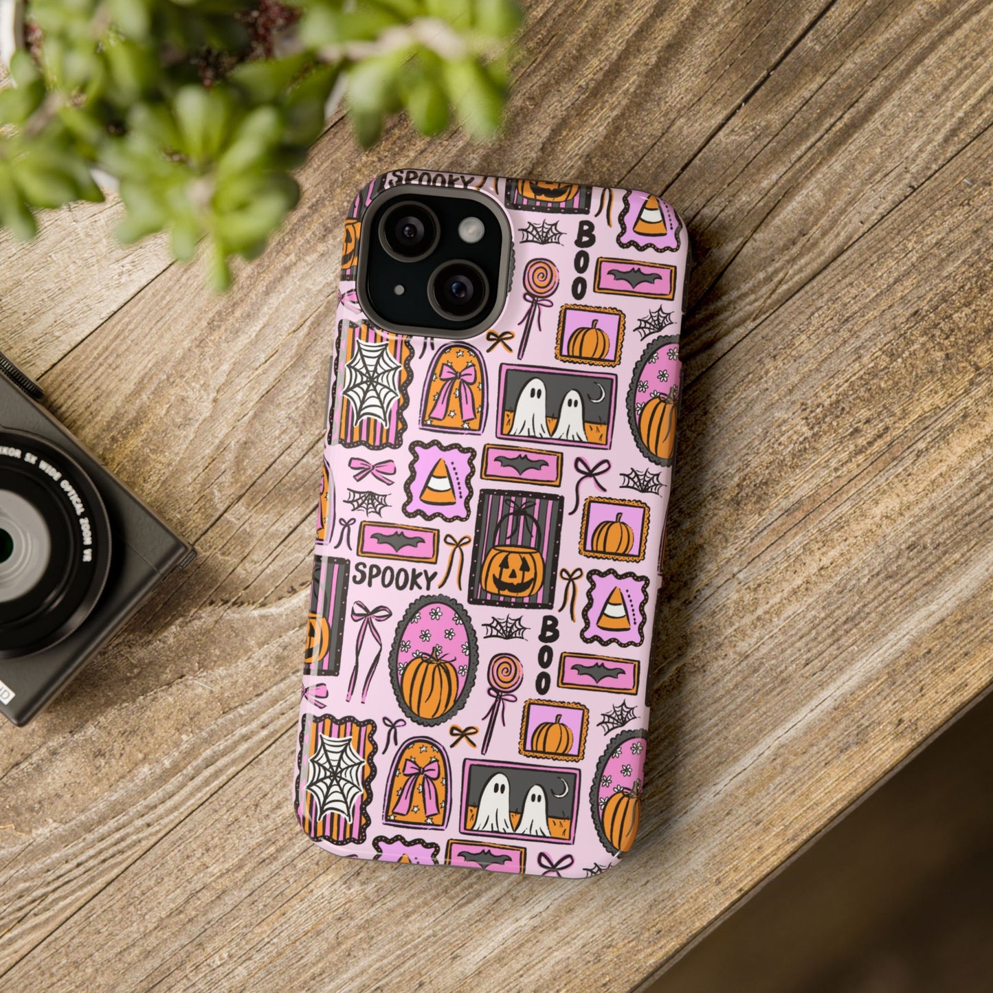 Spooky Halloween Frames iPhone Case - MagSafe