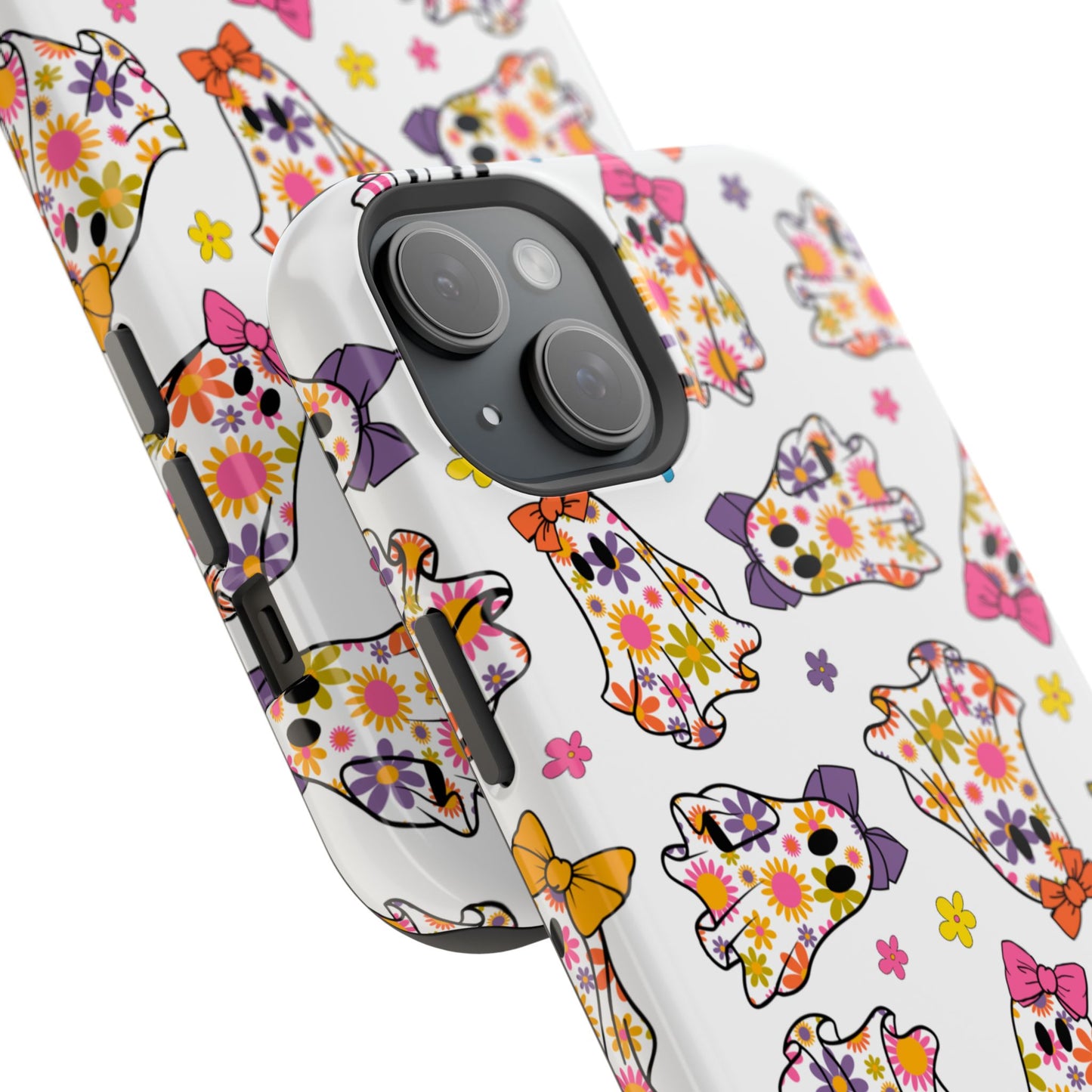 Floral Ghostie iPhone Case - MagSafe