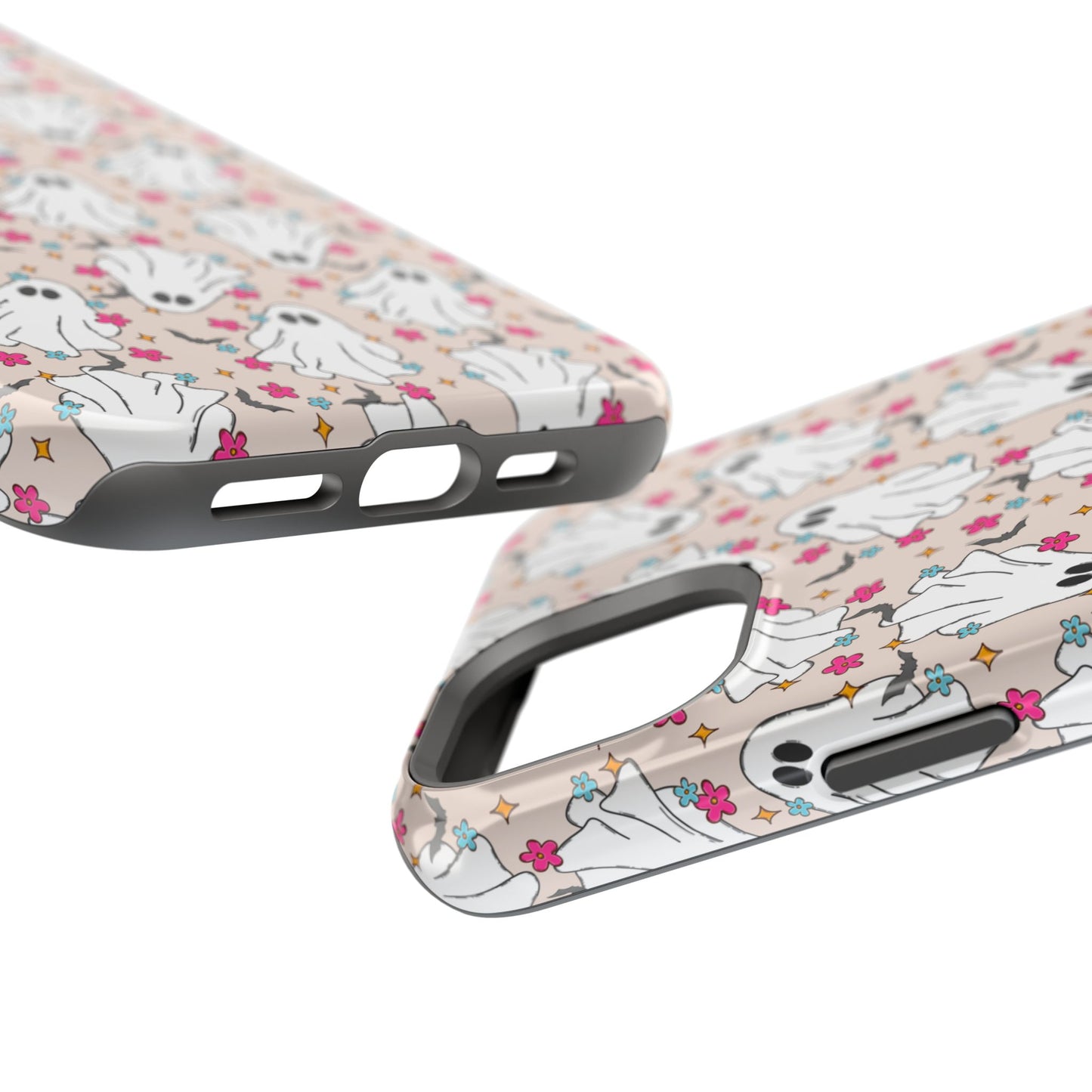 Groovy Floral Ghost iPhone Case - MagSafe
