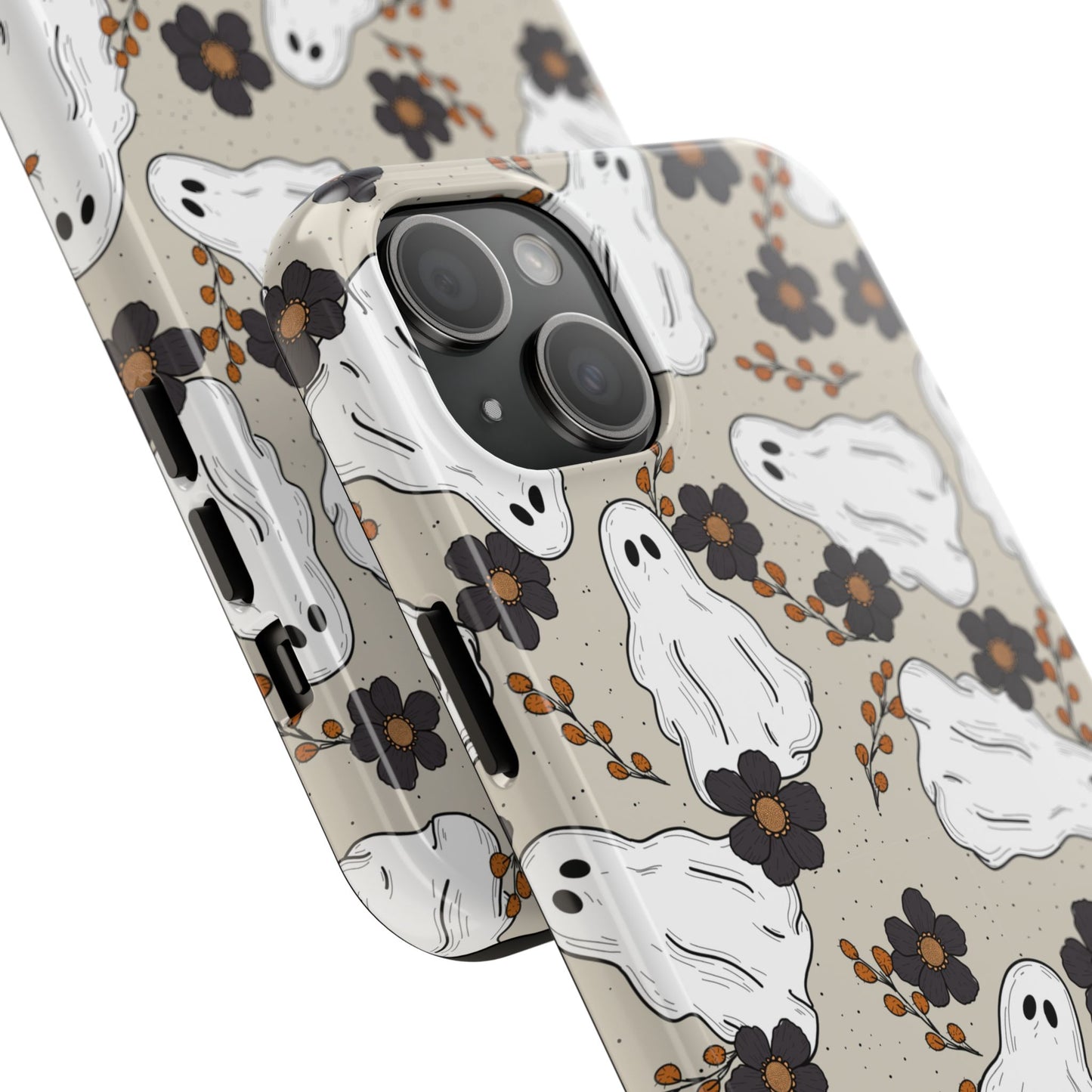 Ghostly Floral iPhone Case - Regular