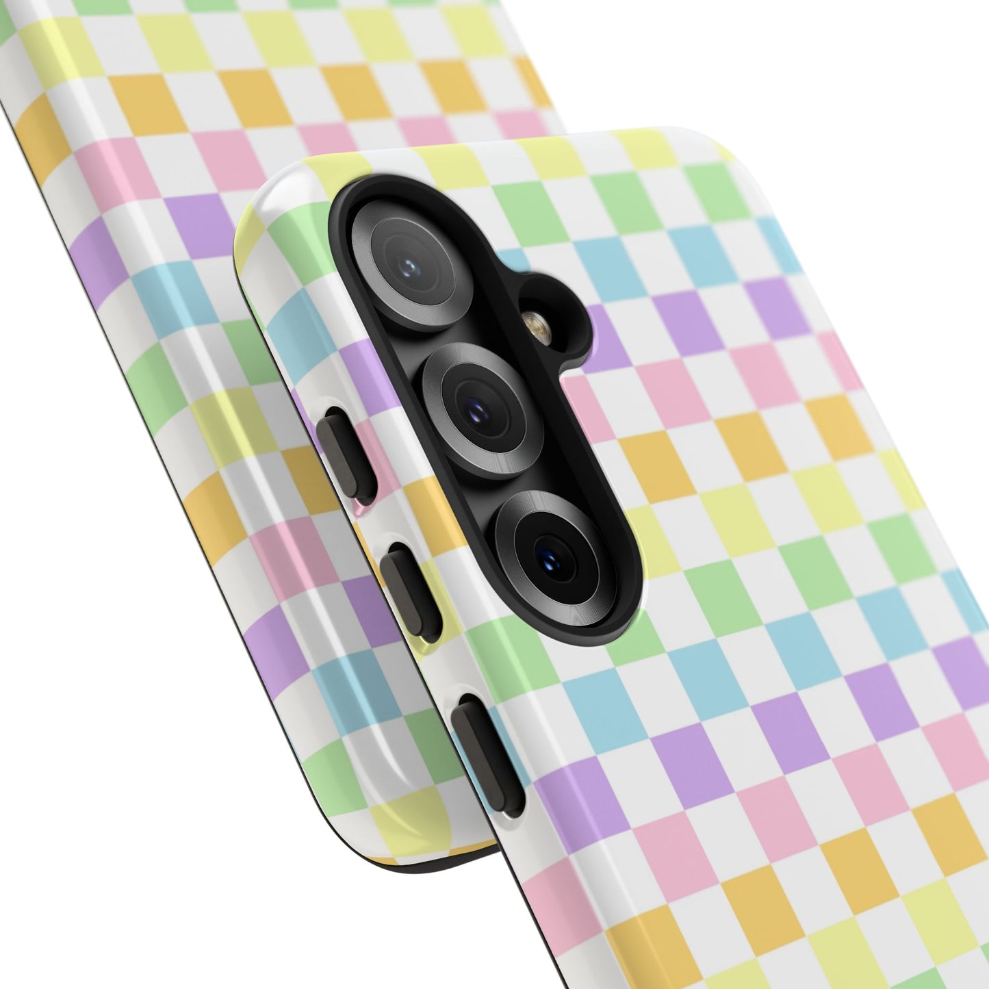 Pastel Checkered Phone Case Samsung - Regular