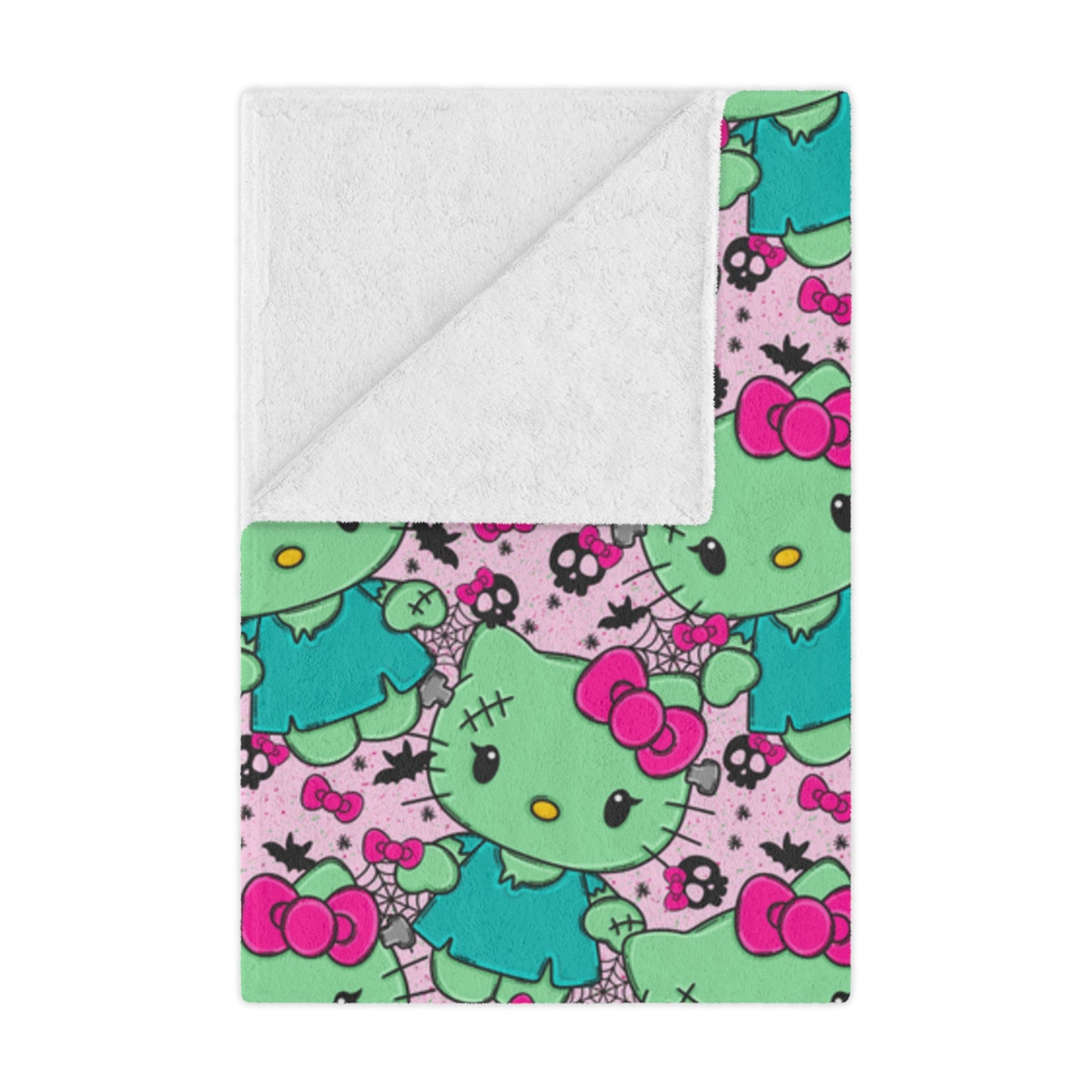 Frankenkitty Minky Polyester Blanket