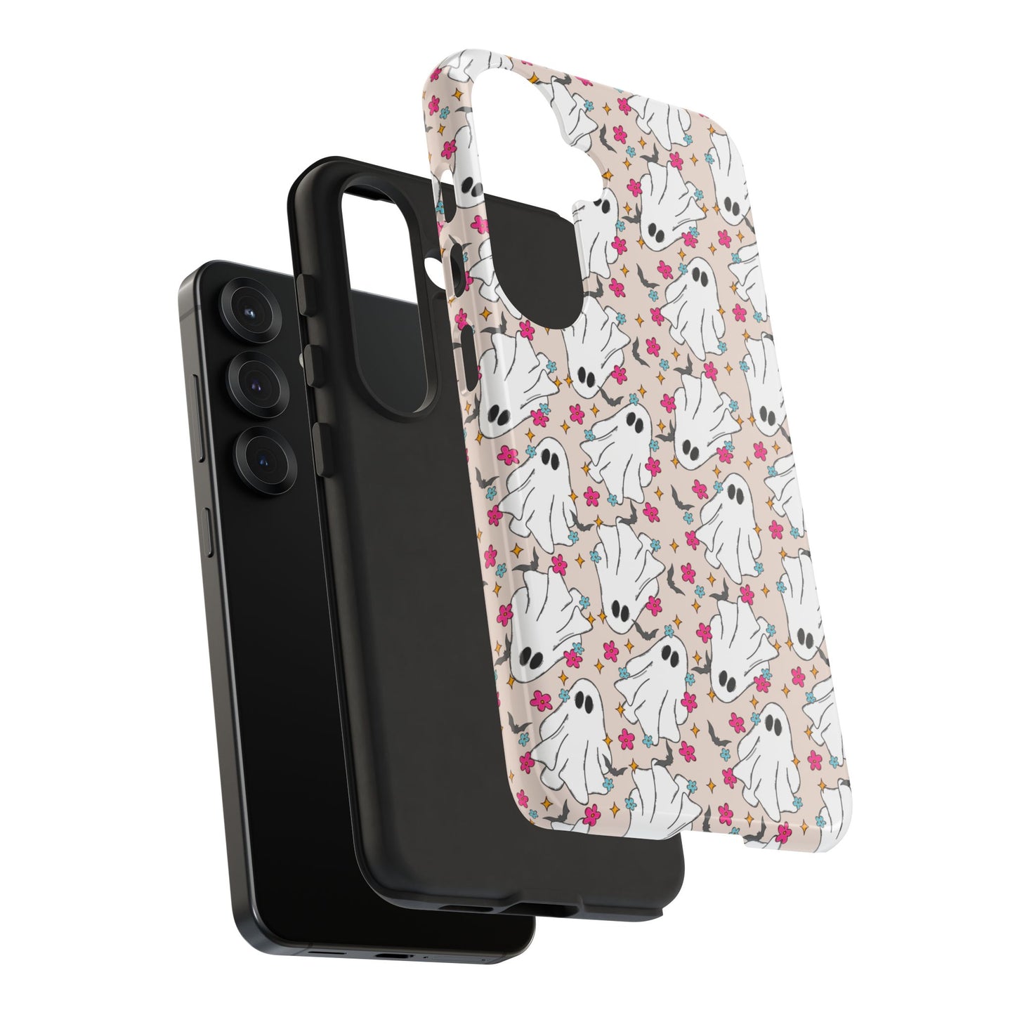Groovy Floral Ghost Phone Case Samsung - Regular