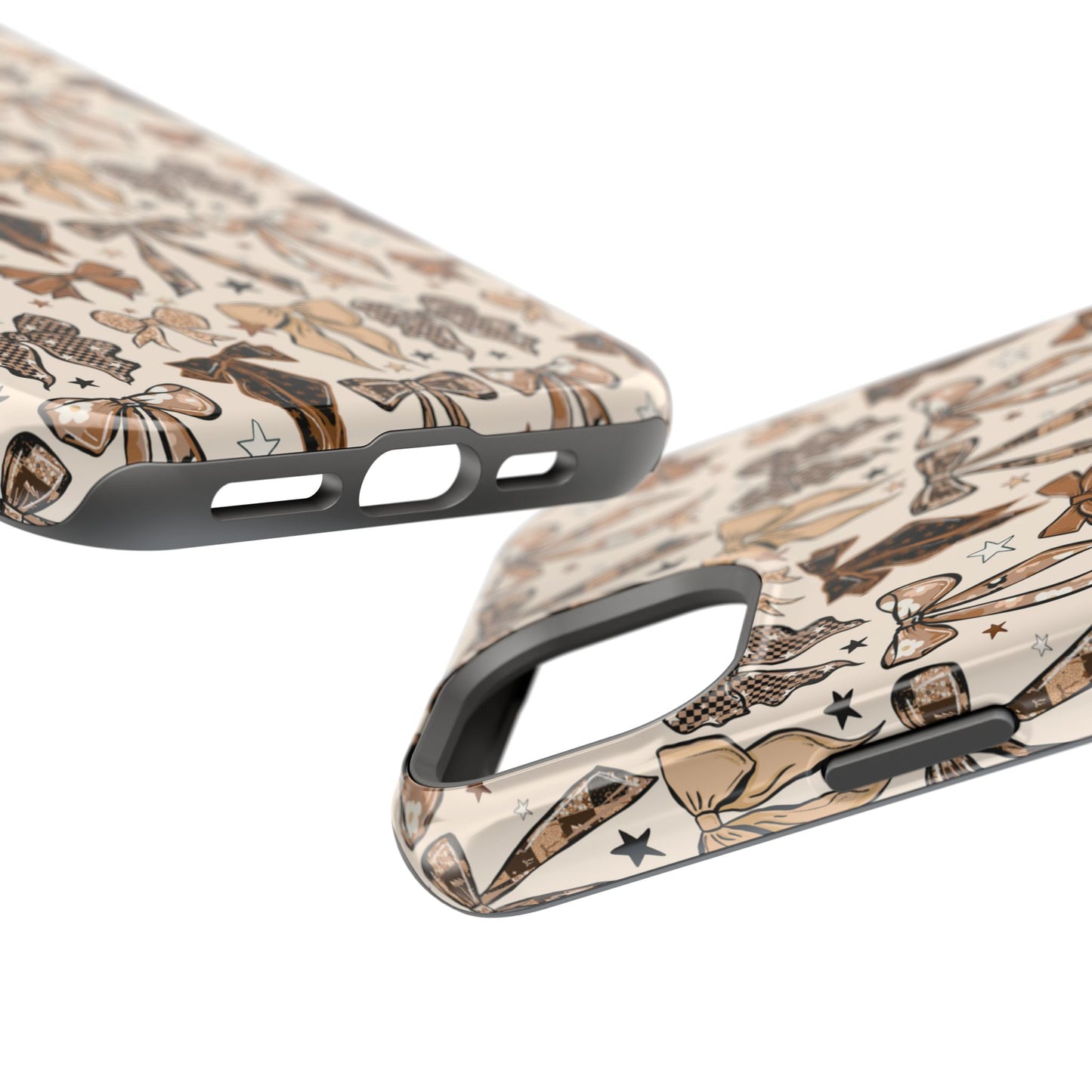 Neutral Bows iPhone Case - MagSafe