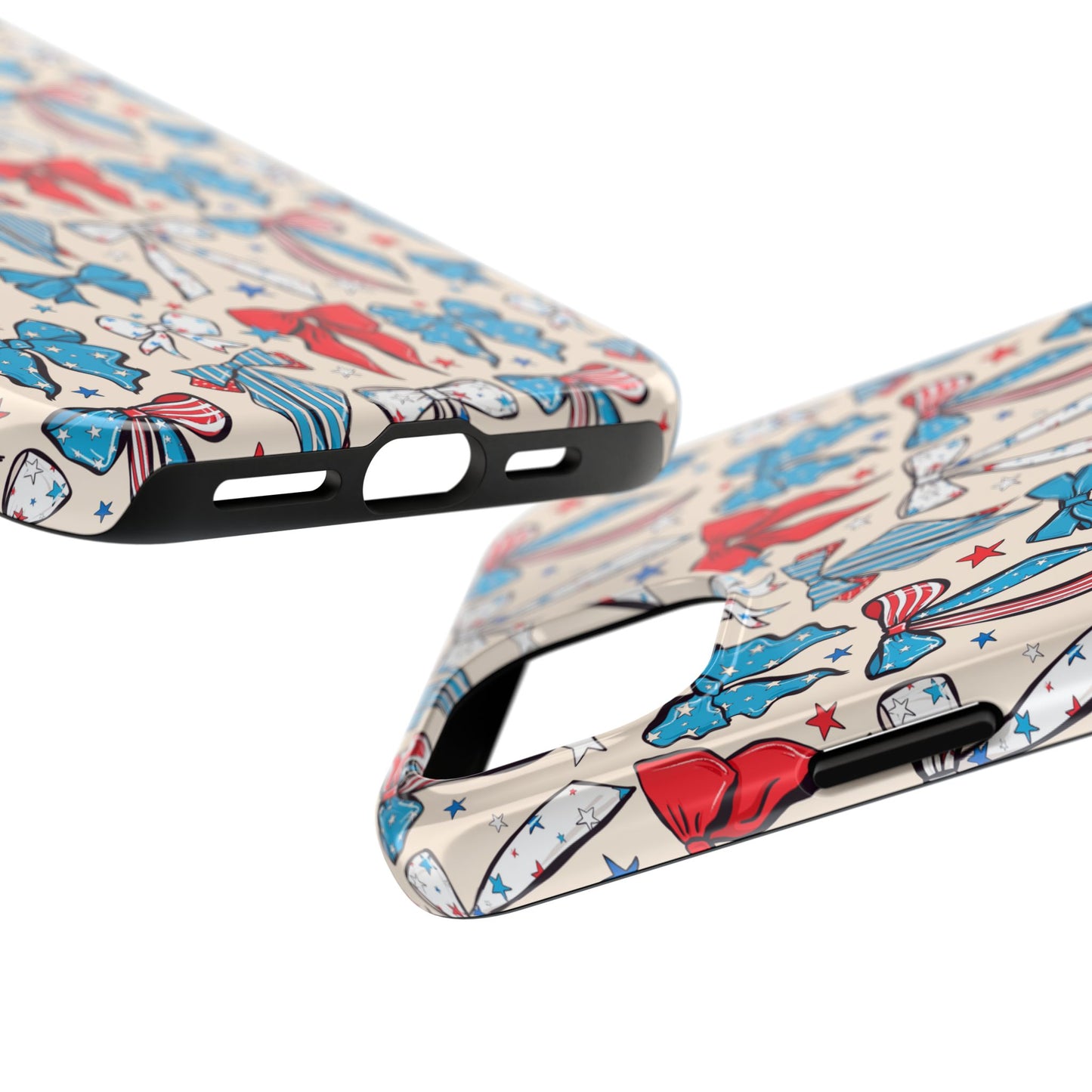 Patriotic Bows iPhone Case- Regular