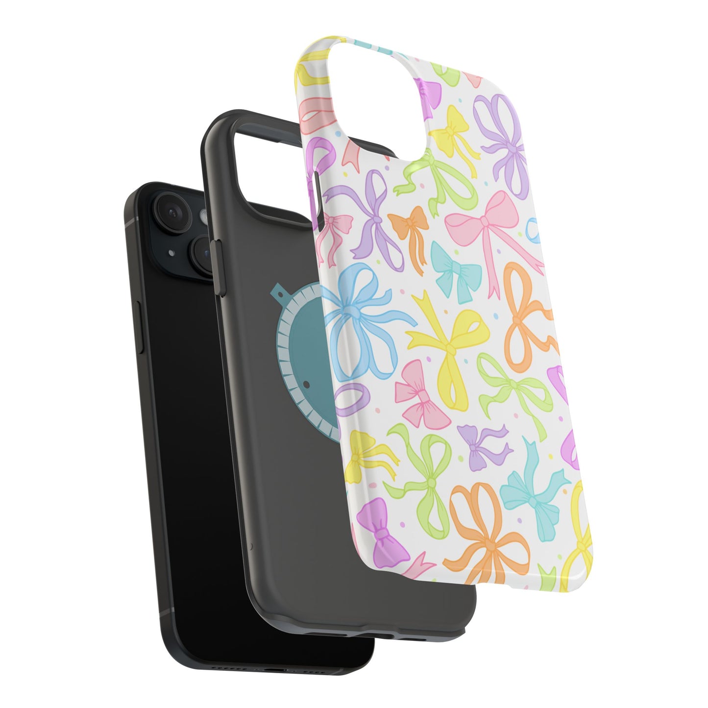 Pastel Bows iPhone Case - MagSafe