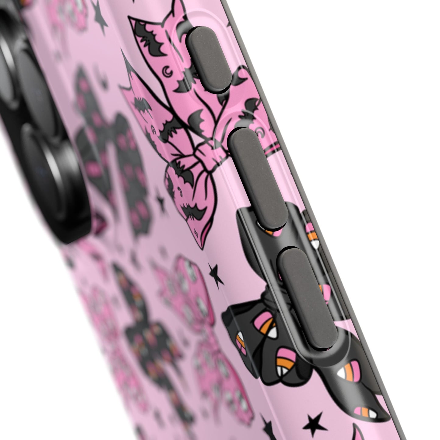 Pink Halloween Bows iPhone Case - MagSafe