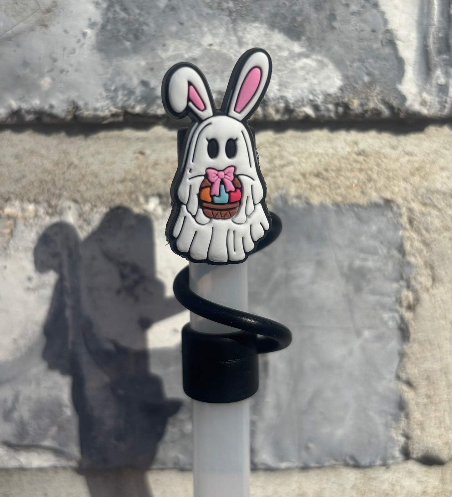 Easter BOO-nnie Straw Topper- 10mm