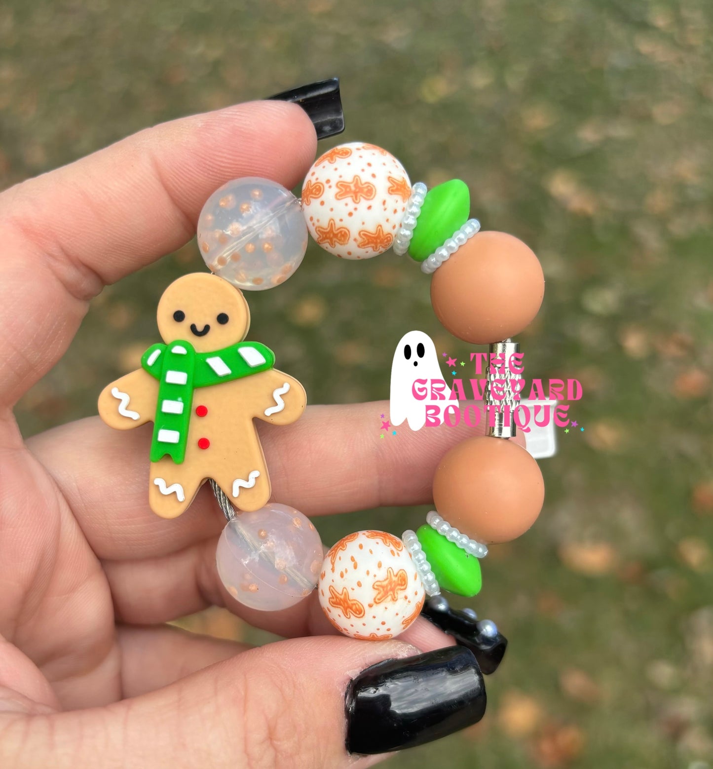 Gingerbread Tumbler Charm