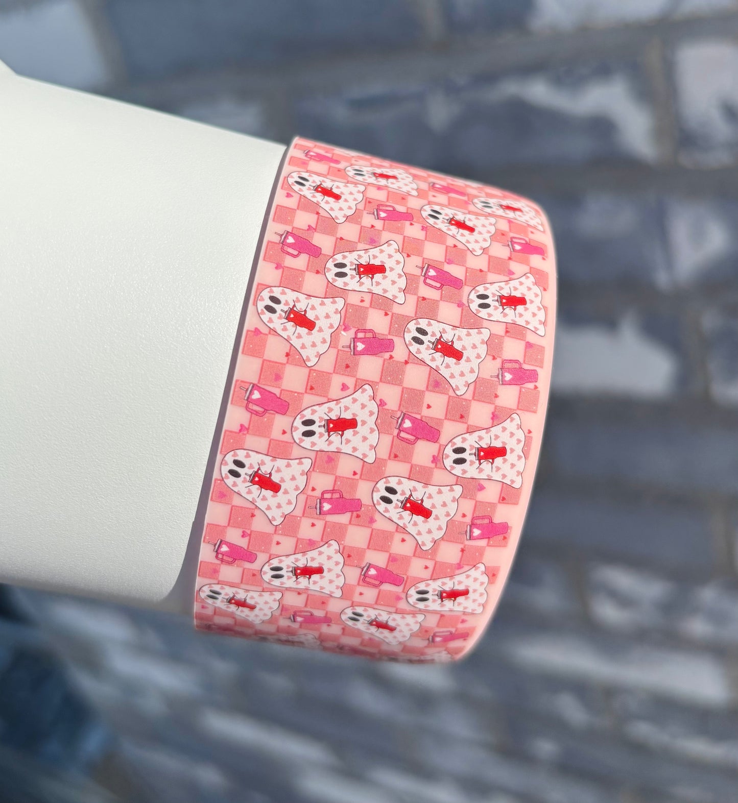 Heart Ghost With Tumbler Boot