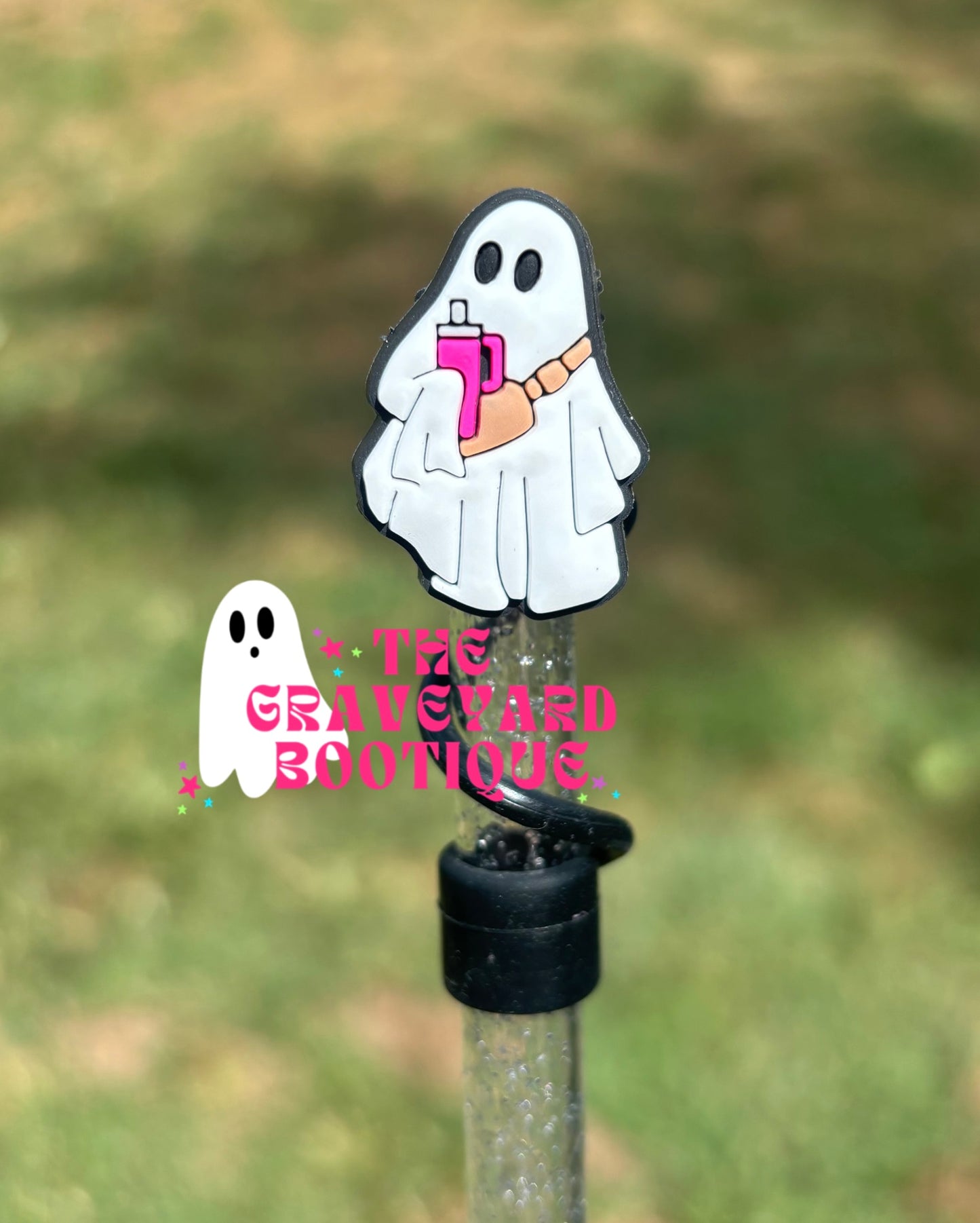 Boojee Ghost Straw Topper
