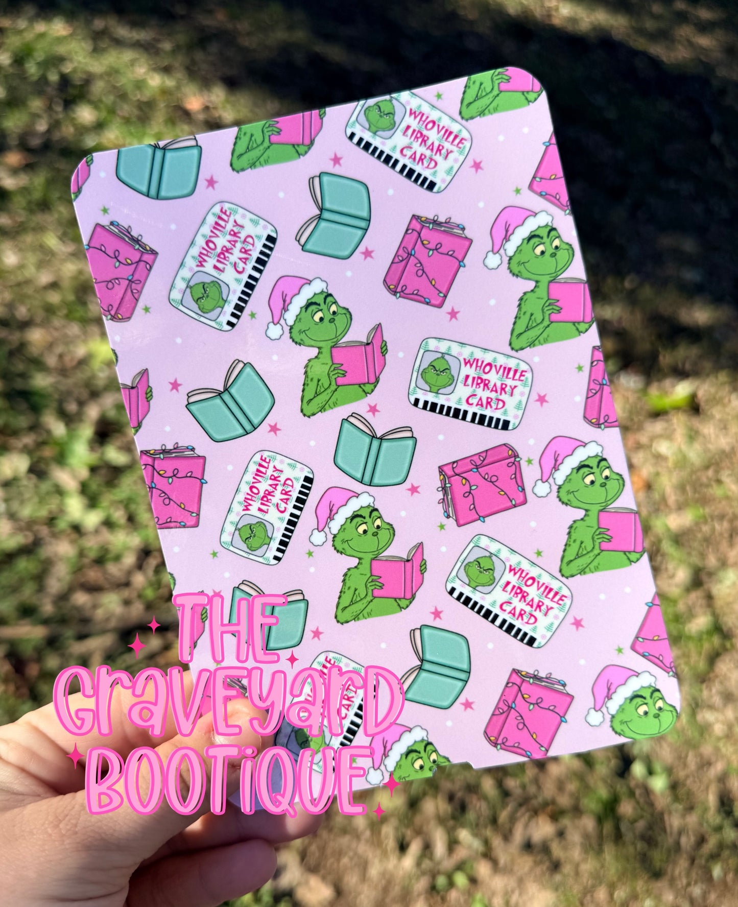 Grinchy & Bookish Kindle Insert