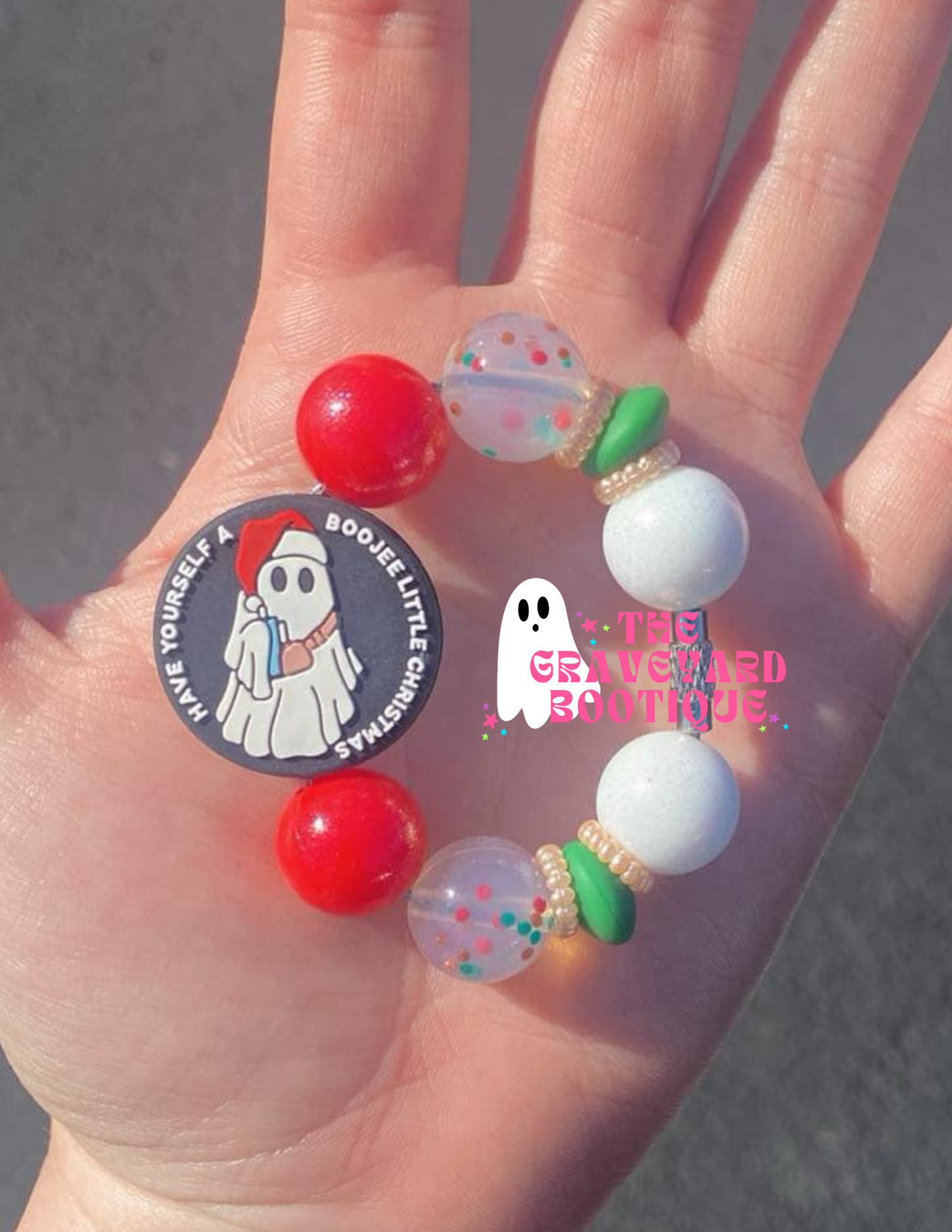 Have Yourself A Boojee Little Christmas Tumbler Charm