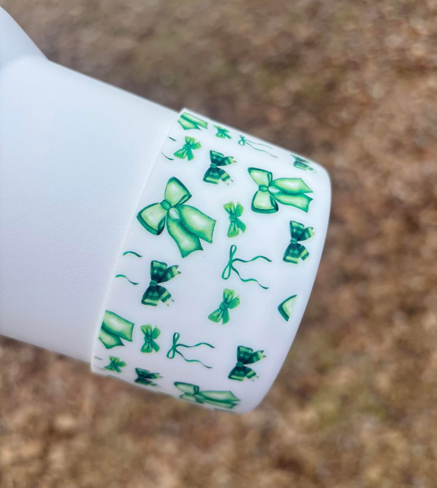 Green Bow Tumbler Boot