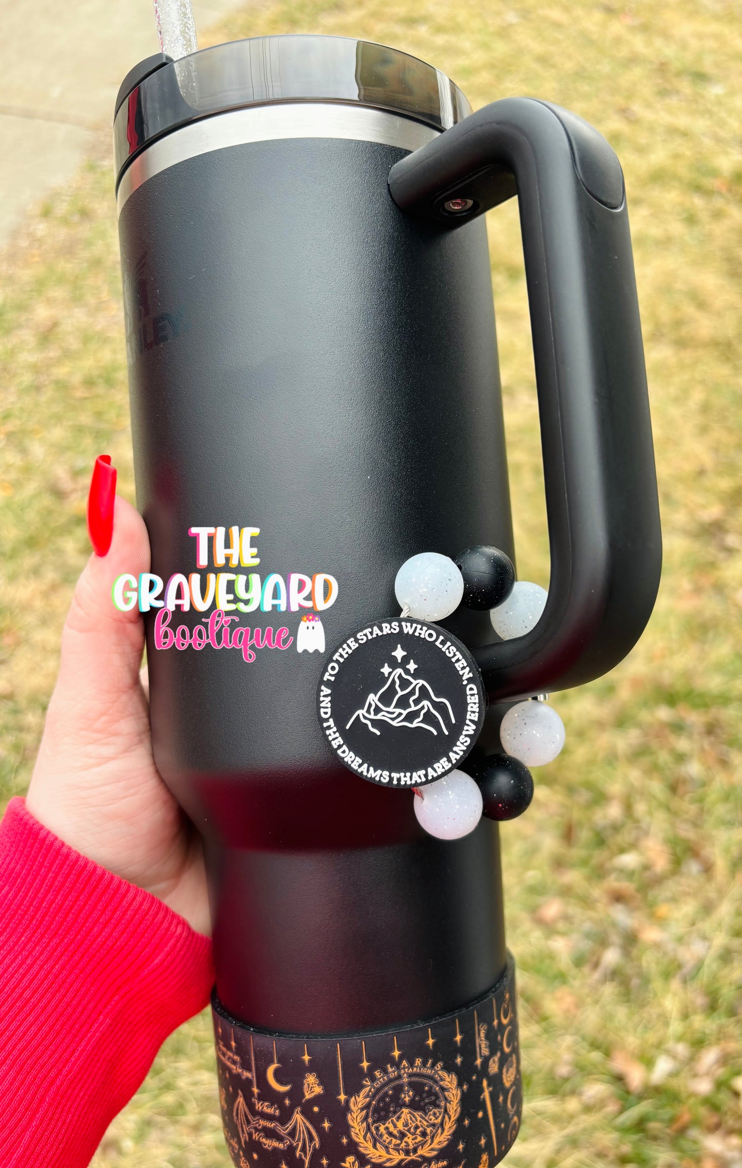 To The Stars Who Listen Tumbler Charm