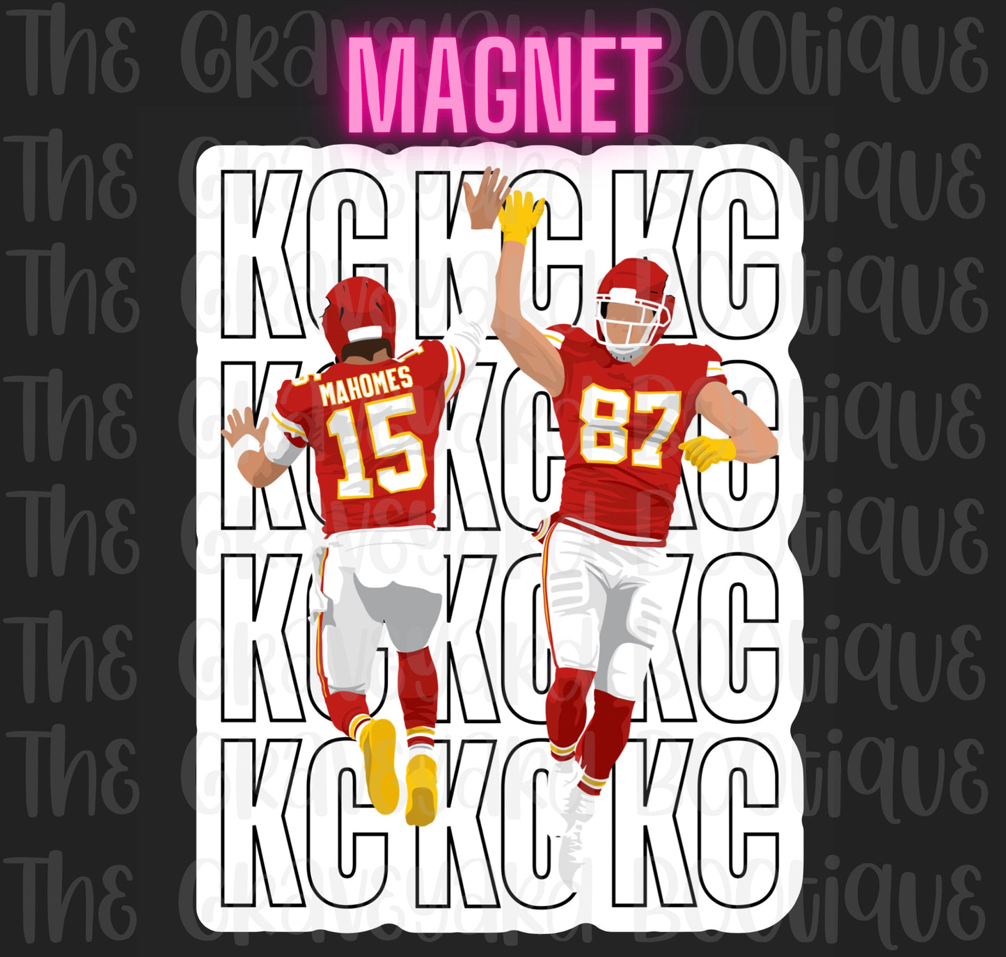 KC Chiefs Magnet