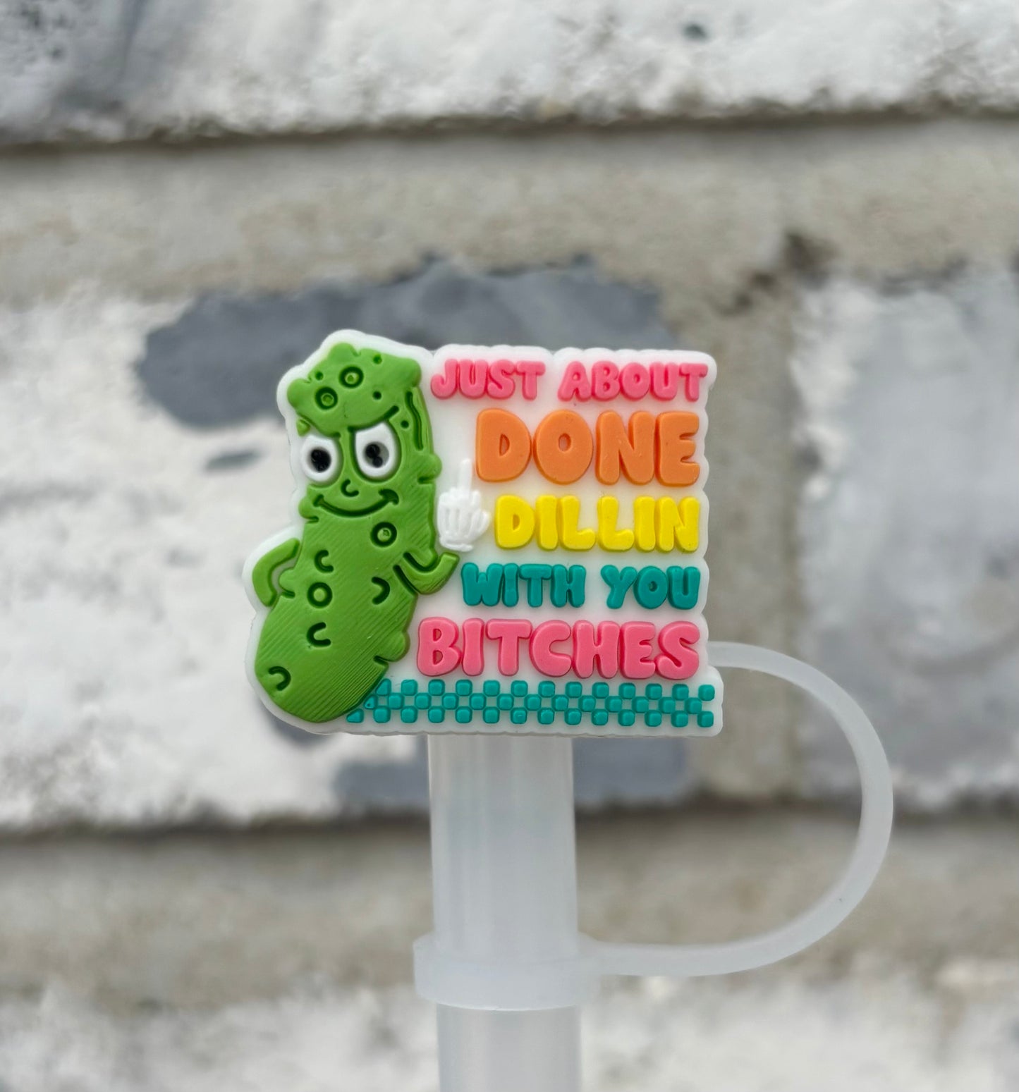 Just About Done Dillin Straw Topper - 10mm