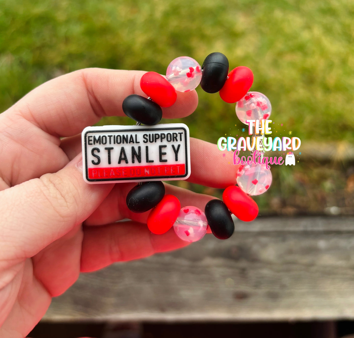 Emotional Support Stanley Tumbler Charm