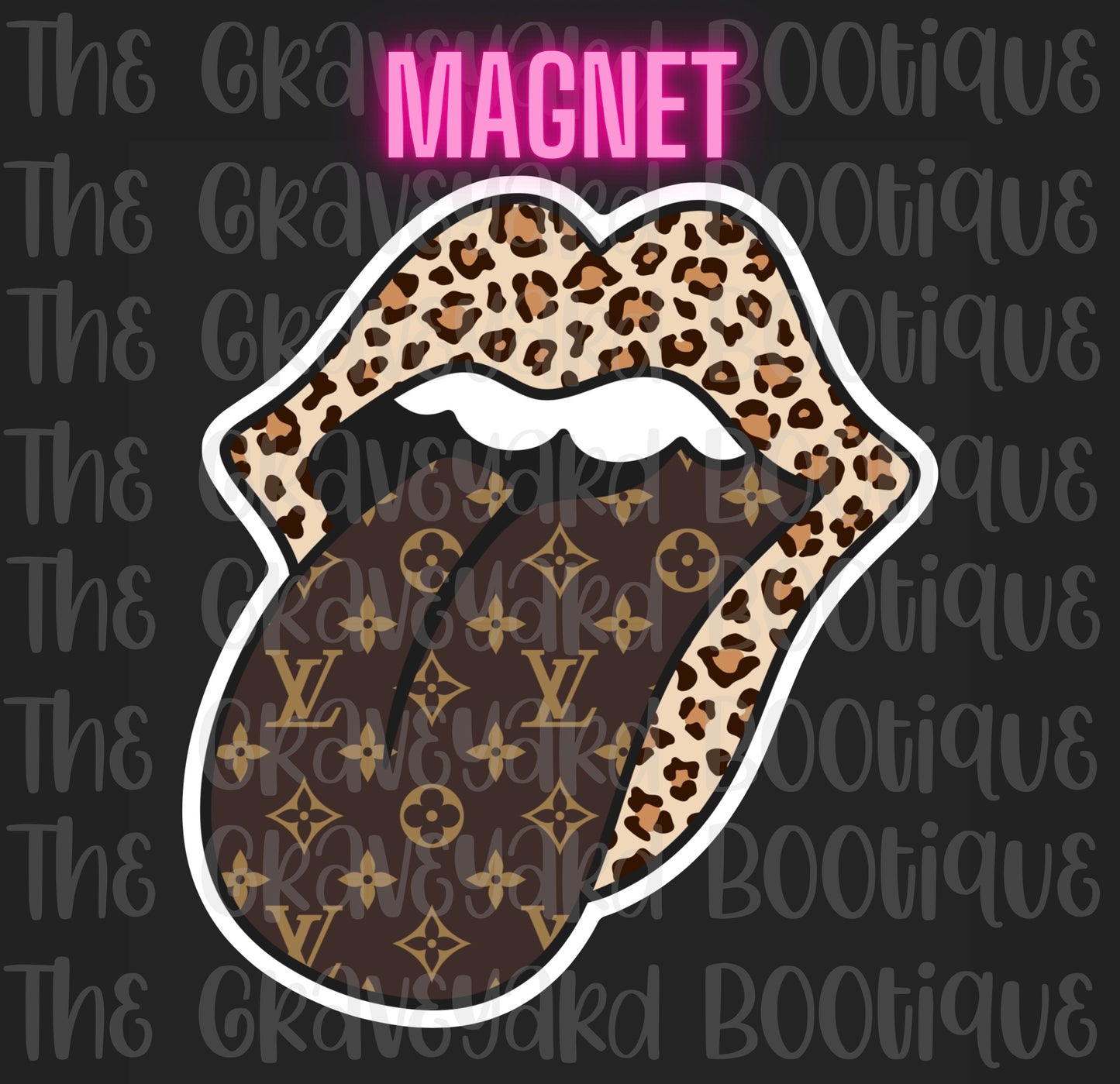 Boujee Lips Magnet