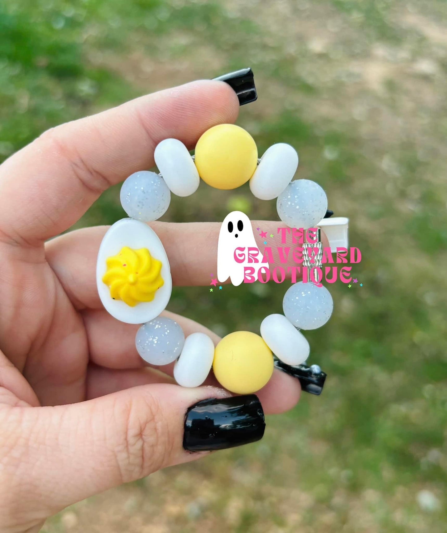 Deviled Egg Tumbler Charm