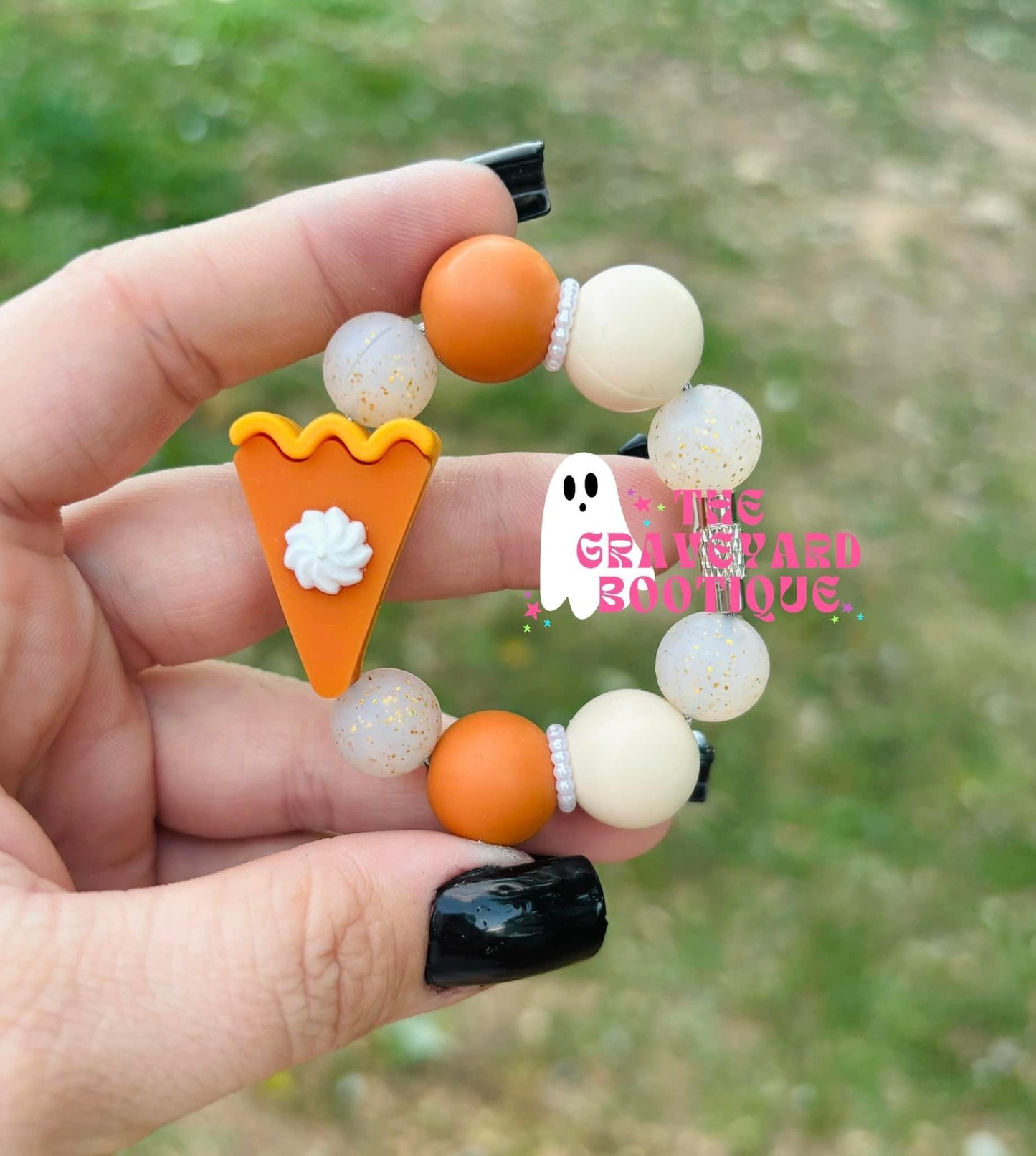 Pumpkin Pie Tumbler Charm