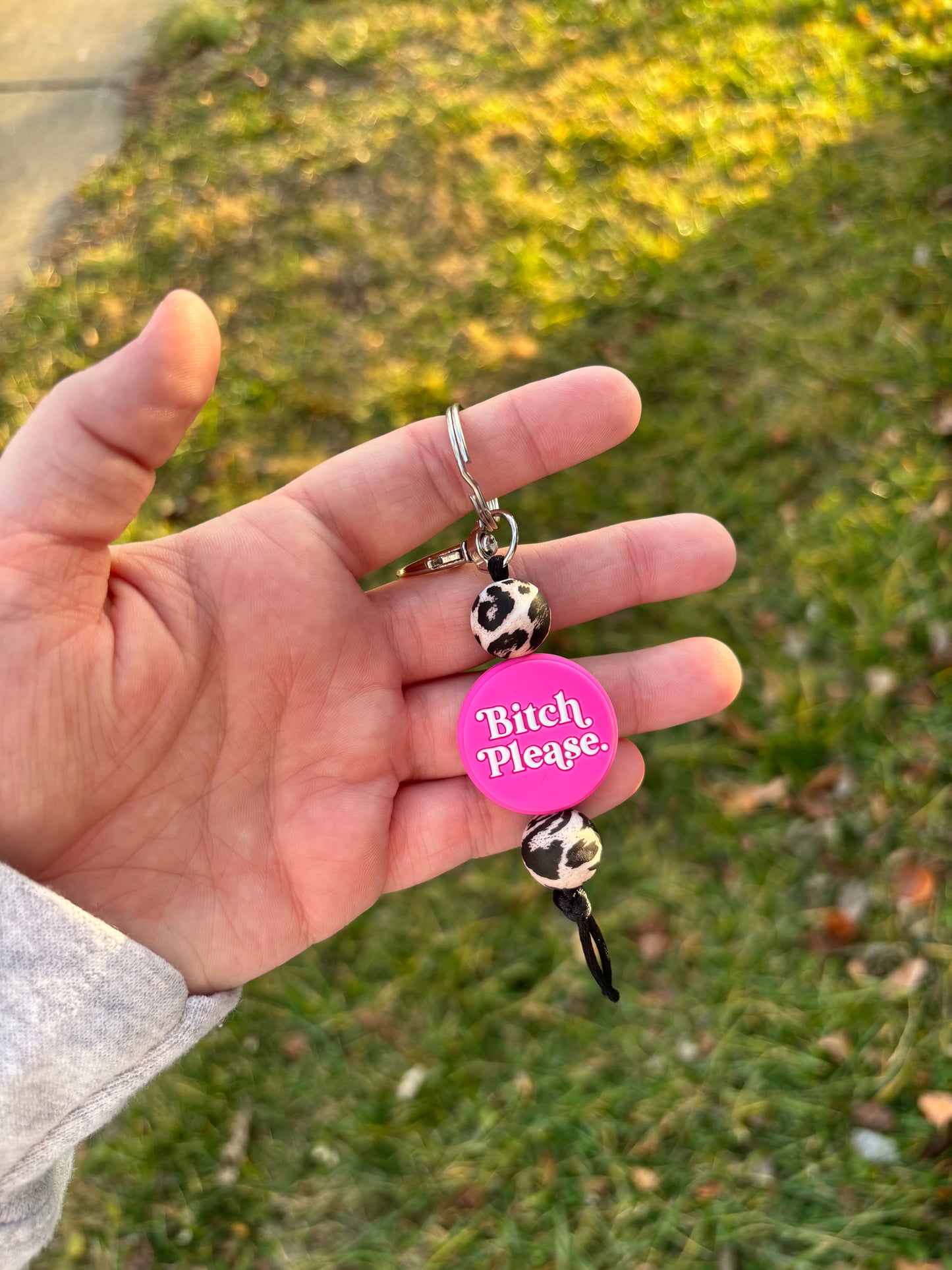 Bit*h Please Keychain
