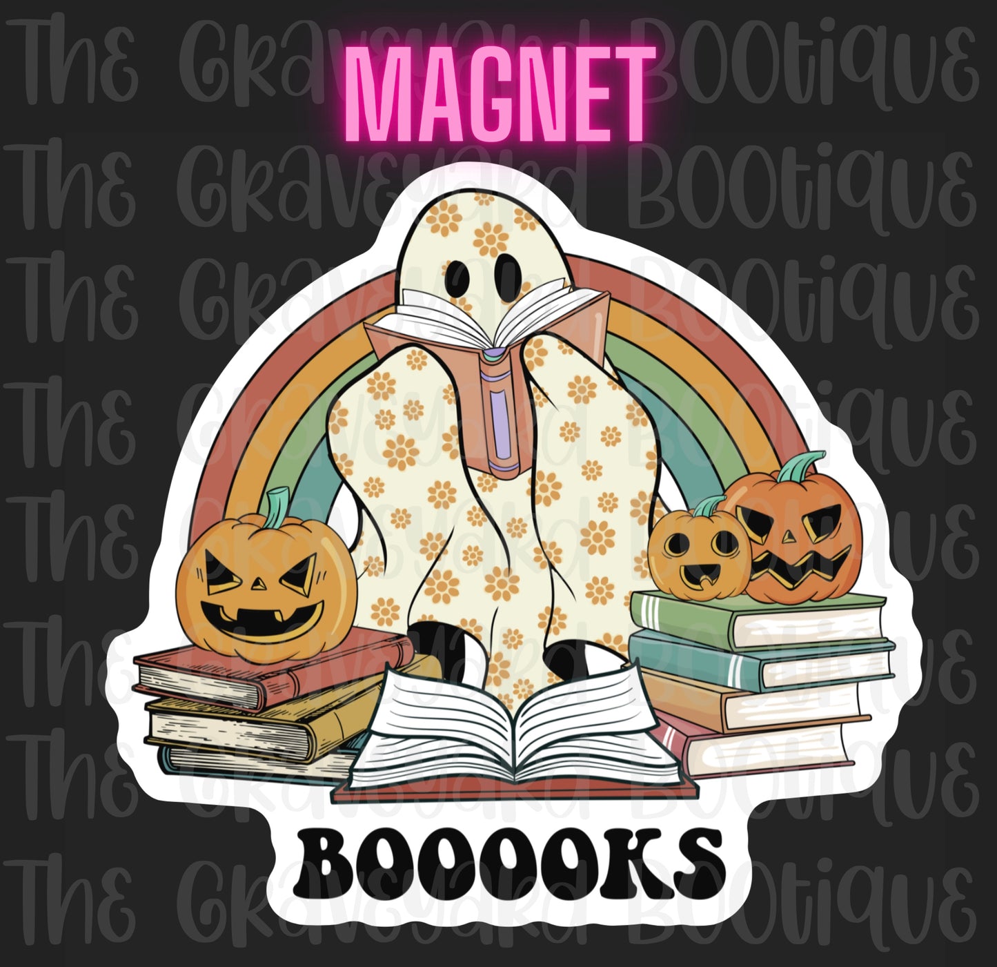 Boooooooks Magnet