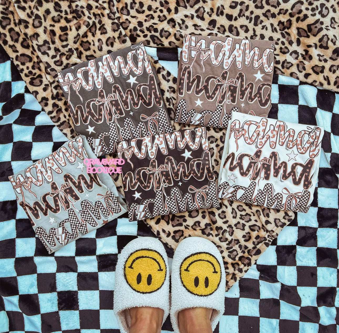 Leopard Mama Comfort Colors Tee