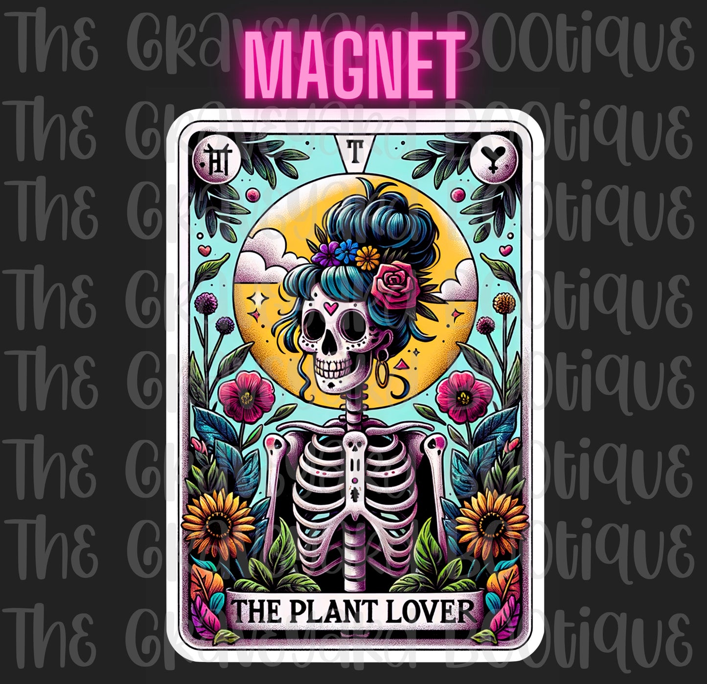The Plant Lover Tarot Magnet