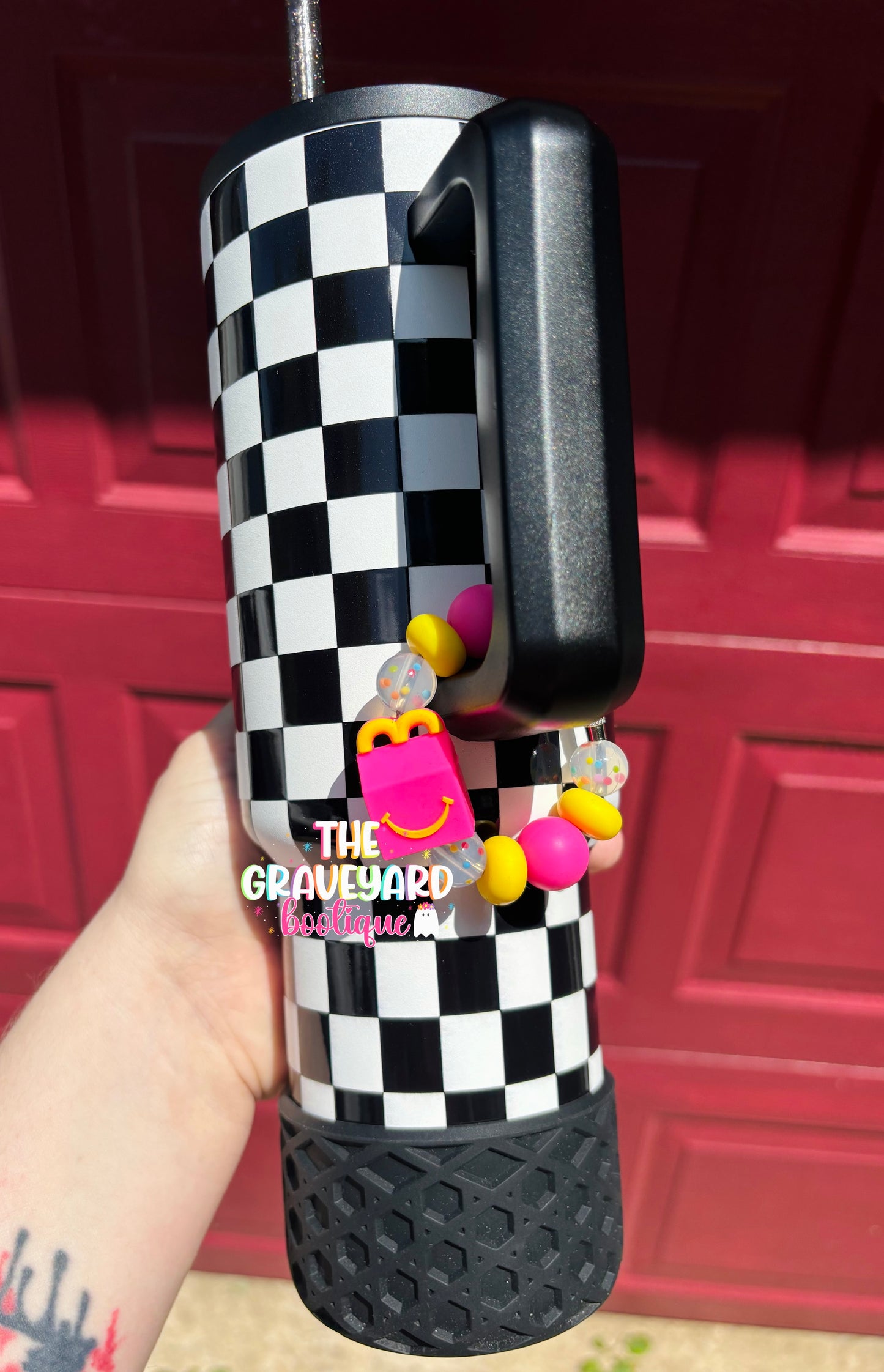 PINK Meal Box Tumbler Charm