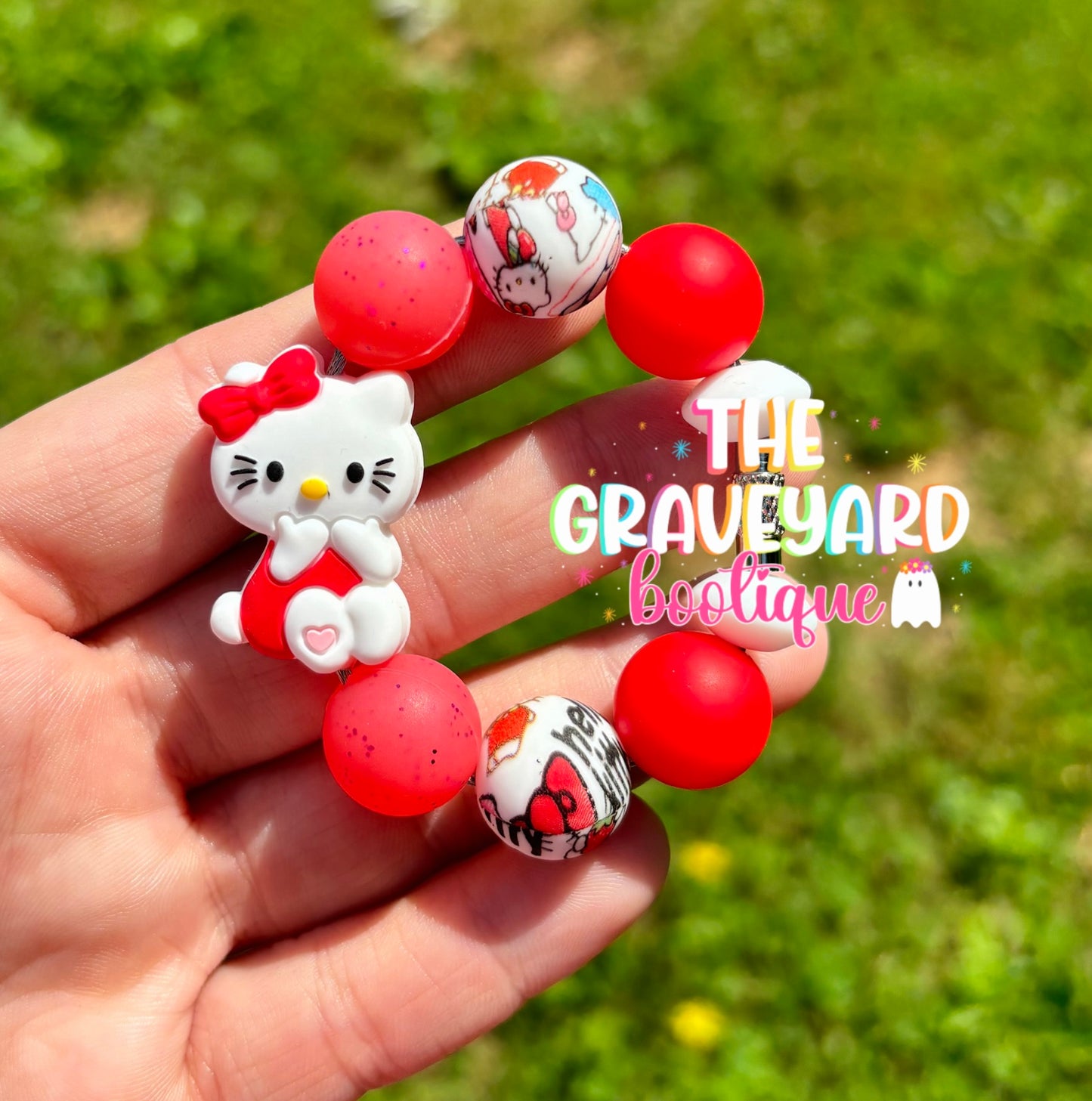 Hi Kitty Tumbler Charm