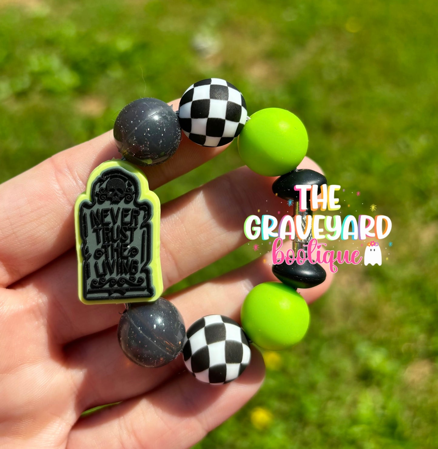 Never Trust Tumbler Charm