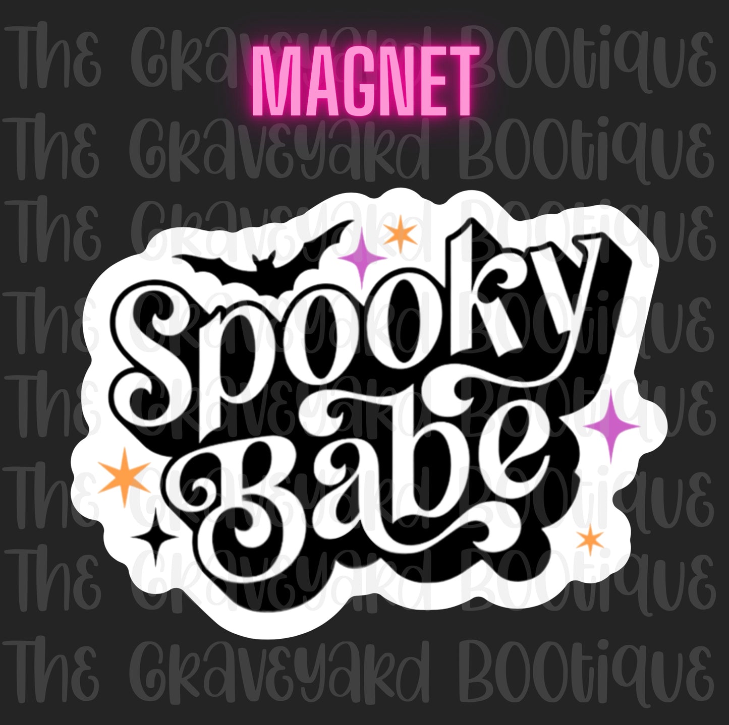 Spooky Babe Magnet